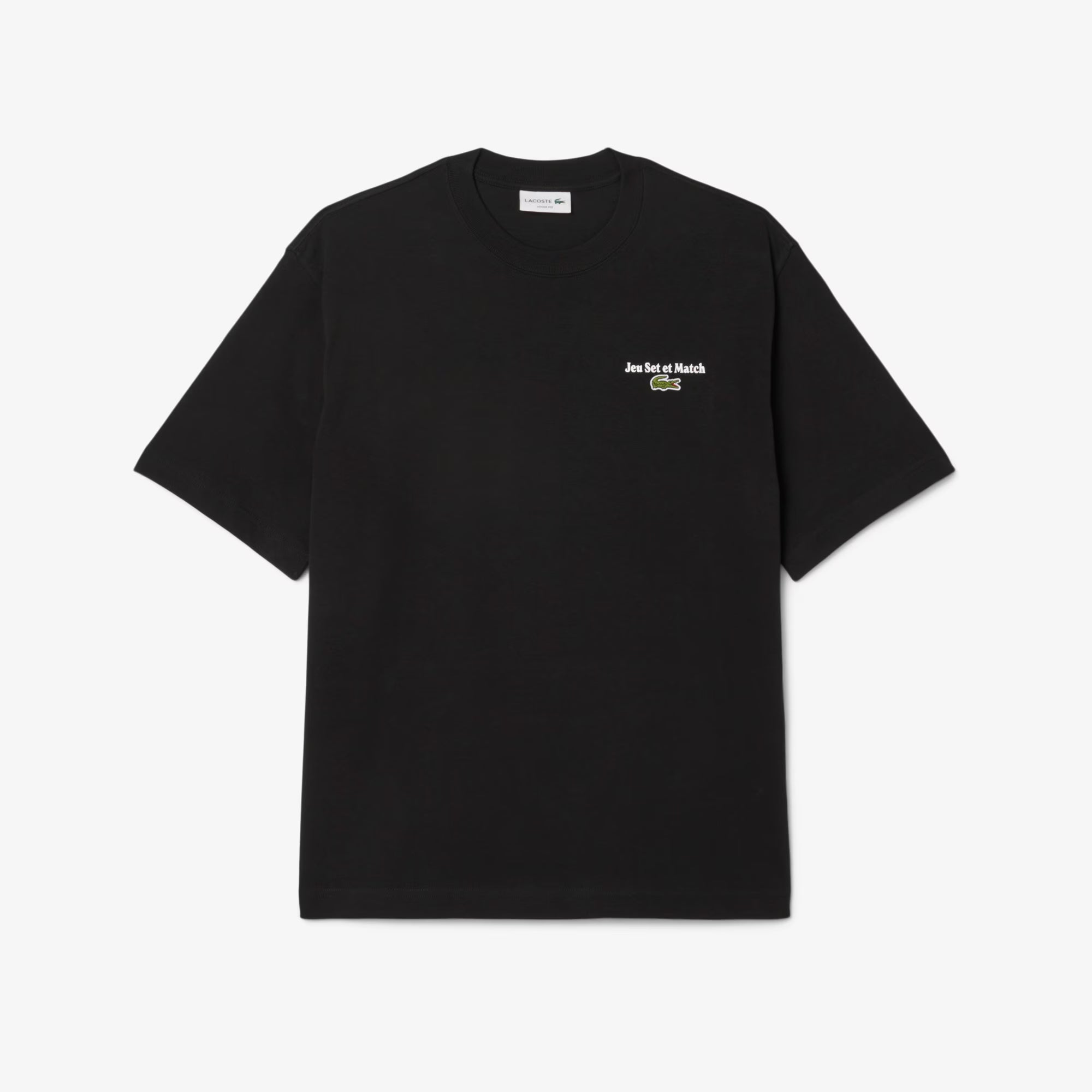 Lacoste Loose Fit Heavy Jersey Printed T-Shirt | Chicago City Sports