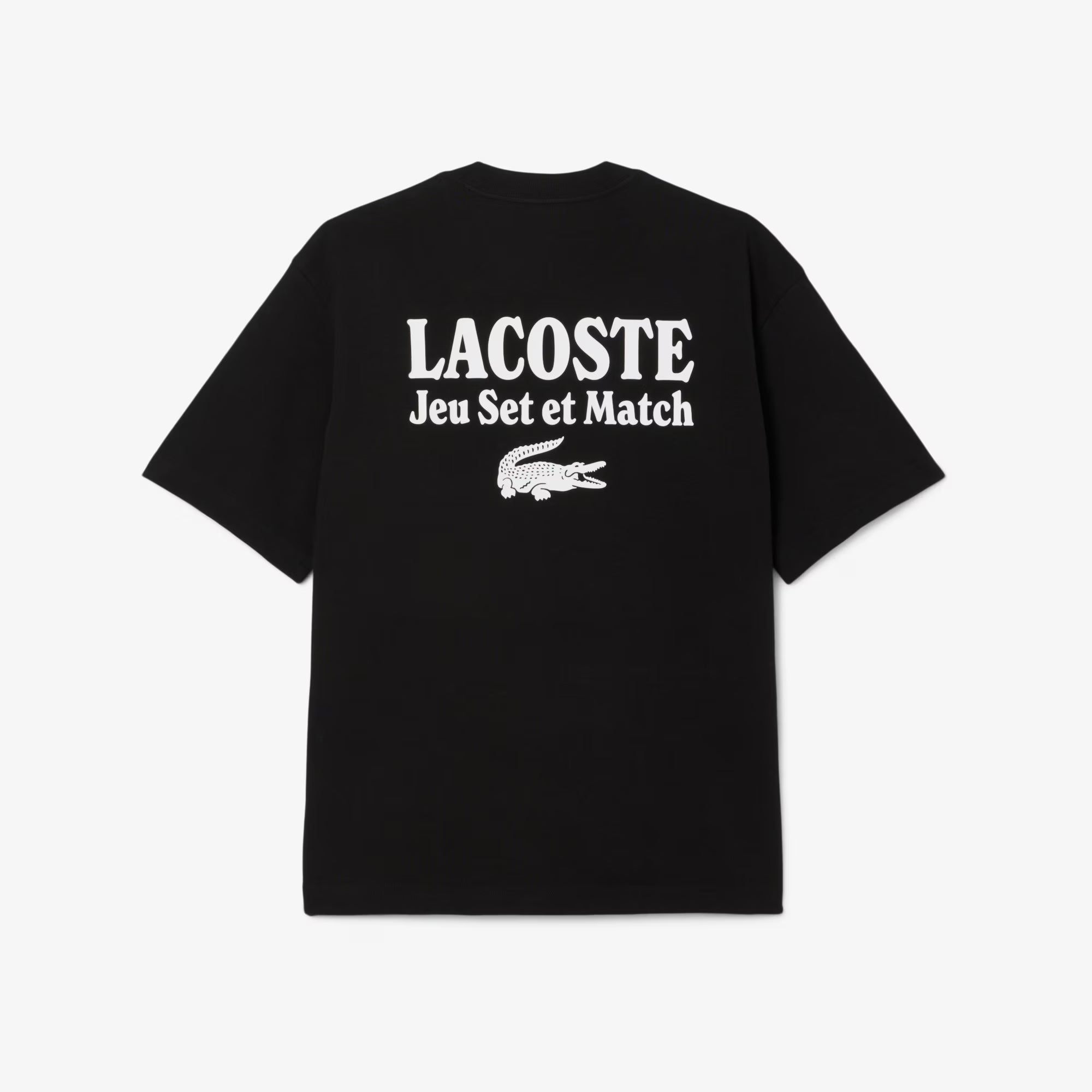 Lacoste Loose Fit Heavy Jersey Printed T-Shirt | Chicago City Sports