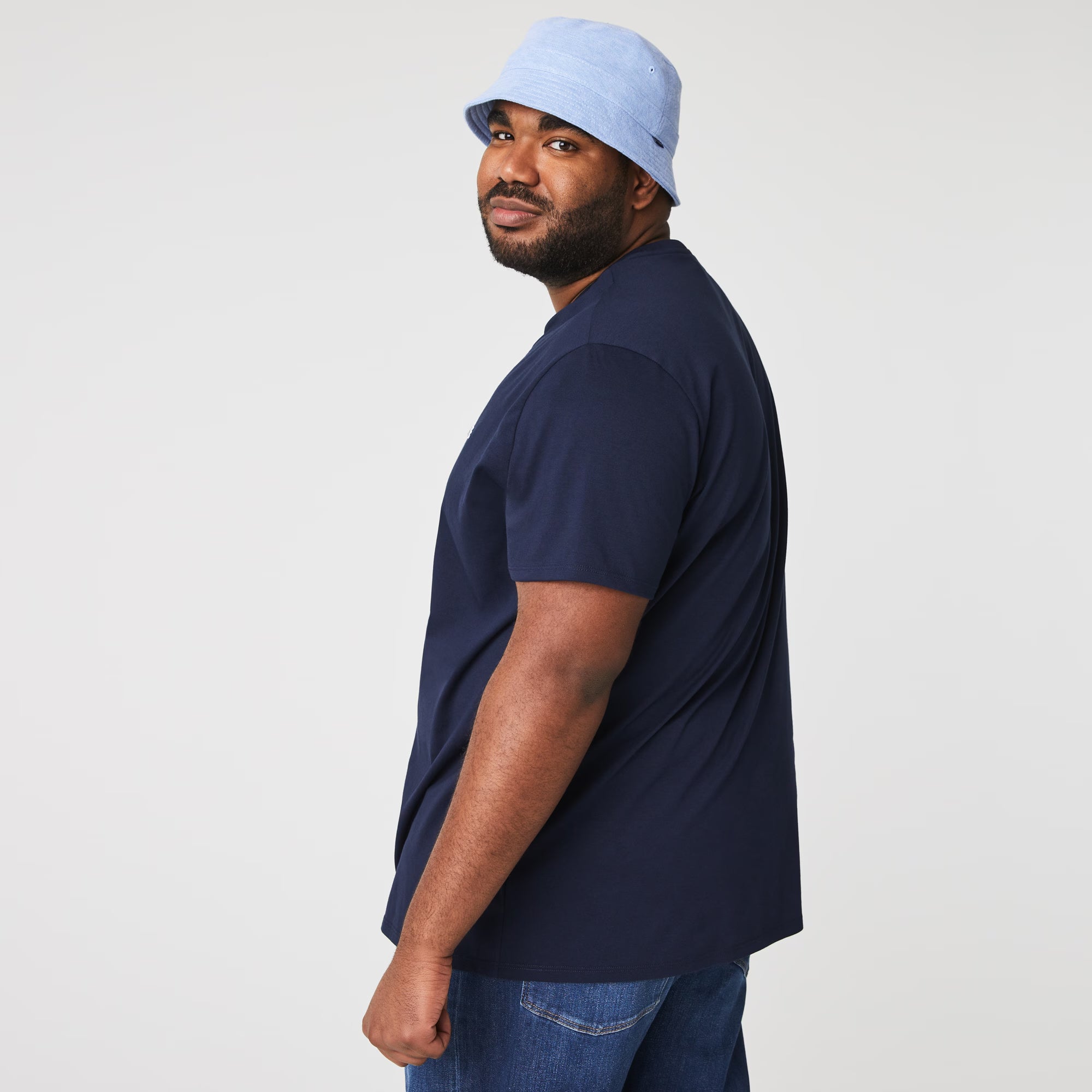 Men's Lacoste Pima Cotton T-Shirt Navy Blue