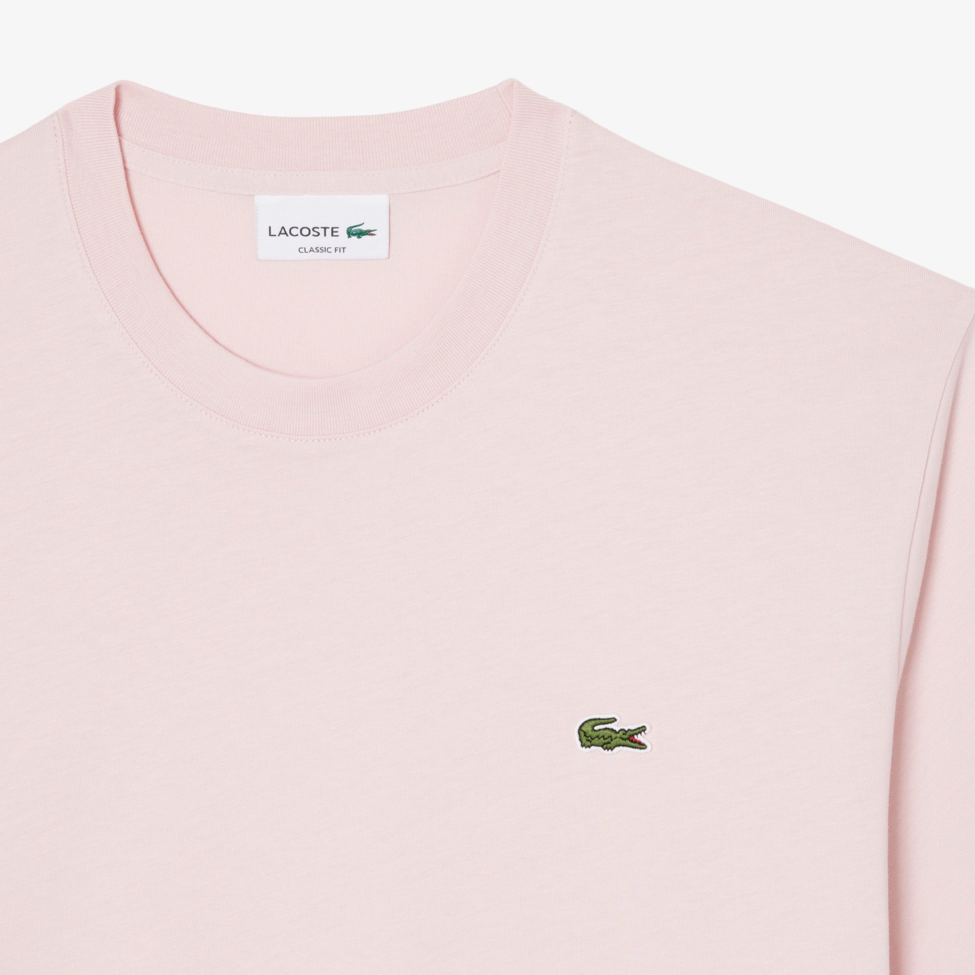 Men's Lacoste Cotton T-Shirt Light Pink