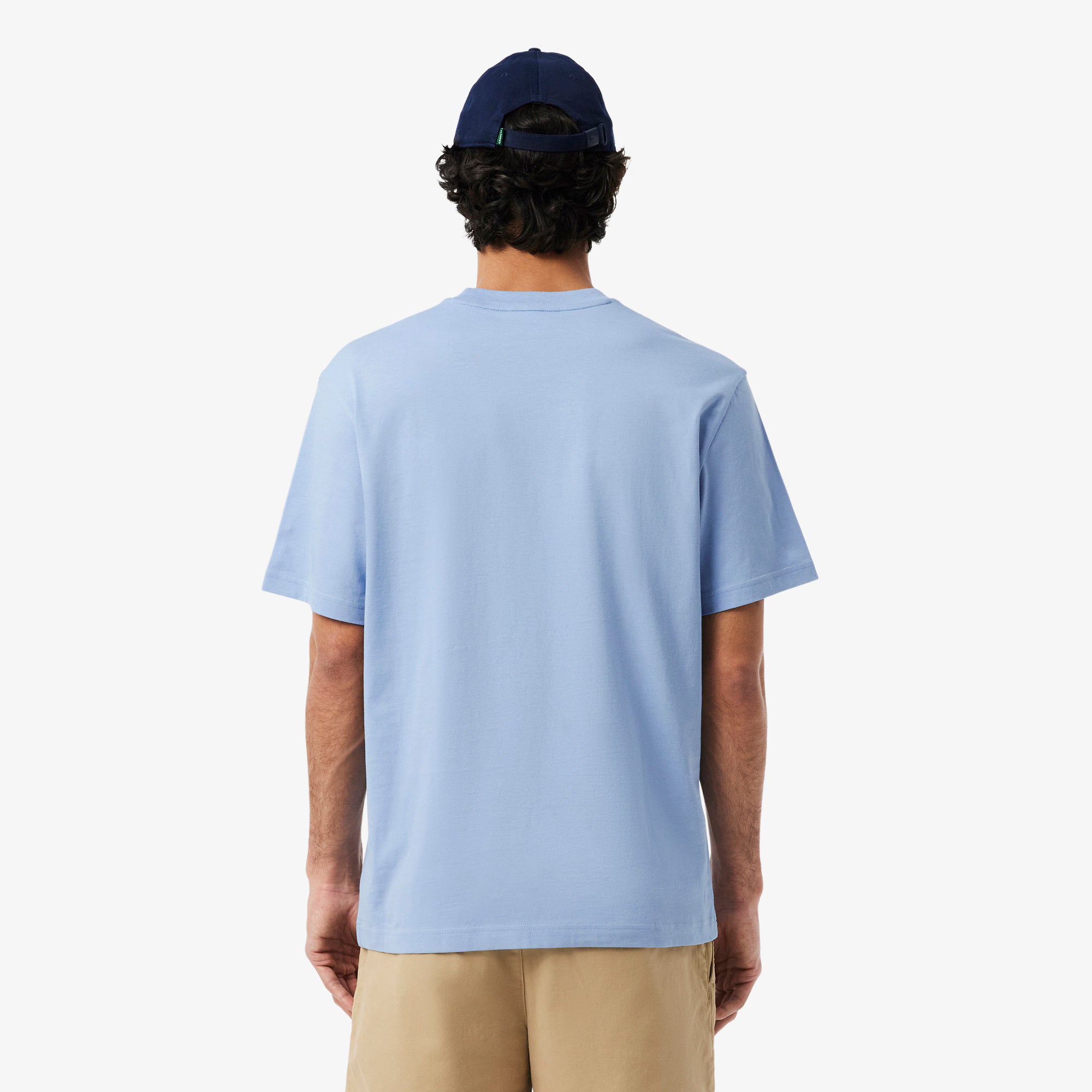 Men's Lacoste Cotton T-Shirt Light Blue