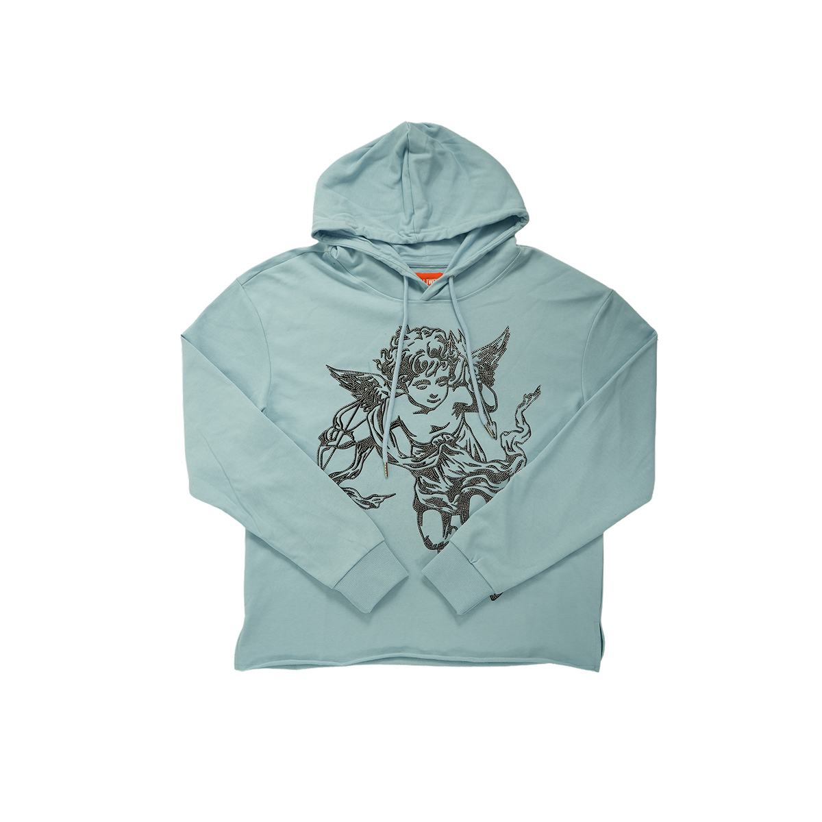 TMTY Crystal Cupid Angel Hoodie Light Blue | Chicago City Sports