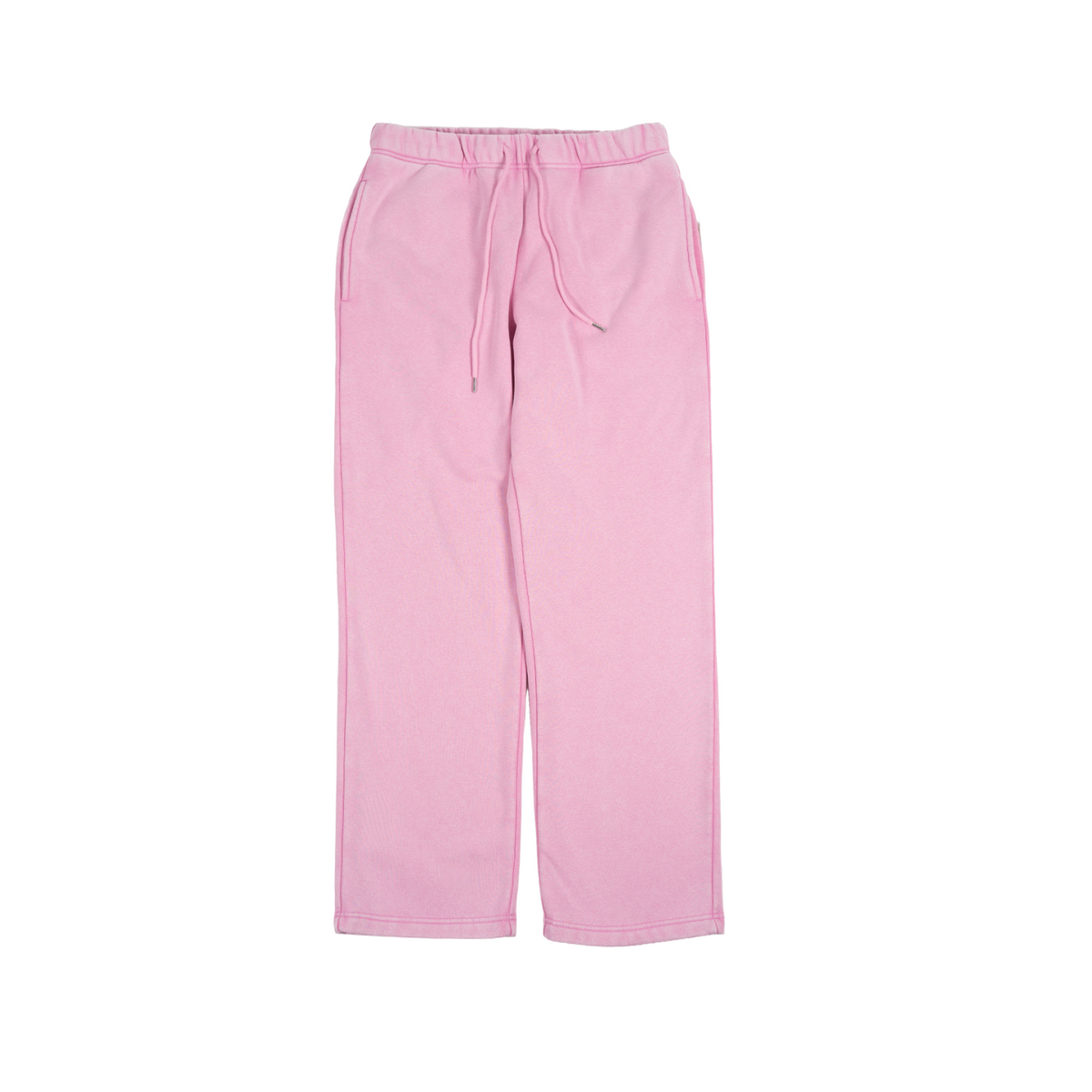 Men's TWO MILL TWENTY Ghosted Plain Joggers in Acid Pink