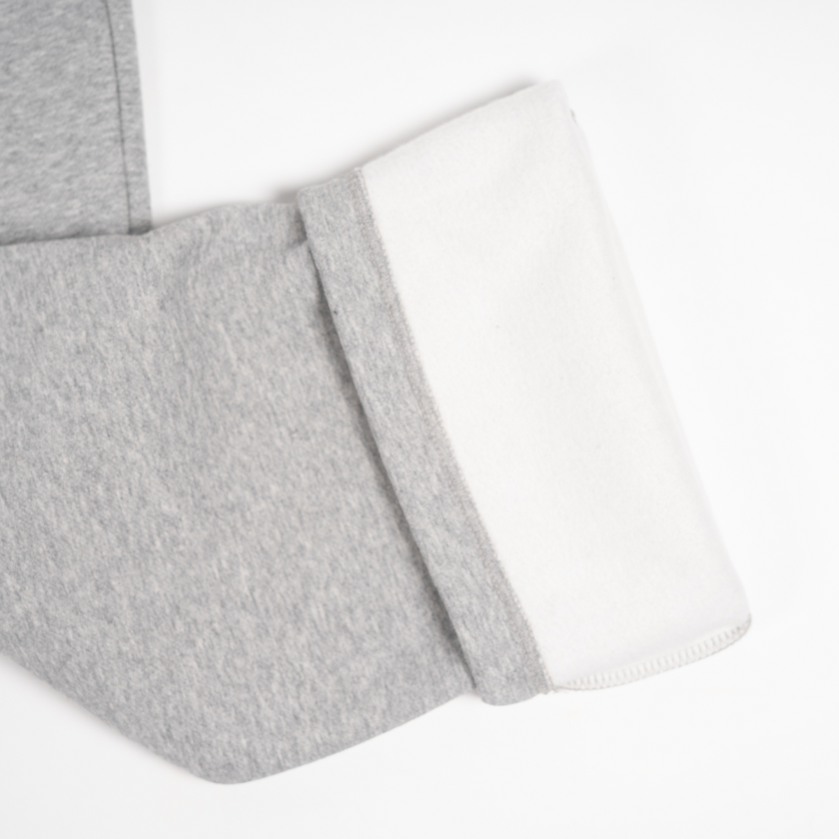 Men's TWO MILL TWENTY Ghosted Plain Joggers in Heather Gray
