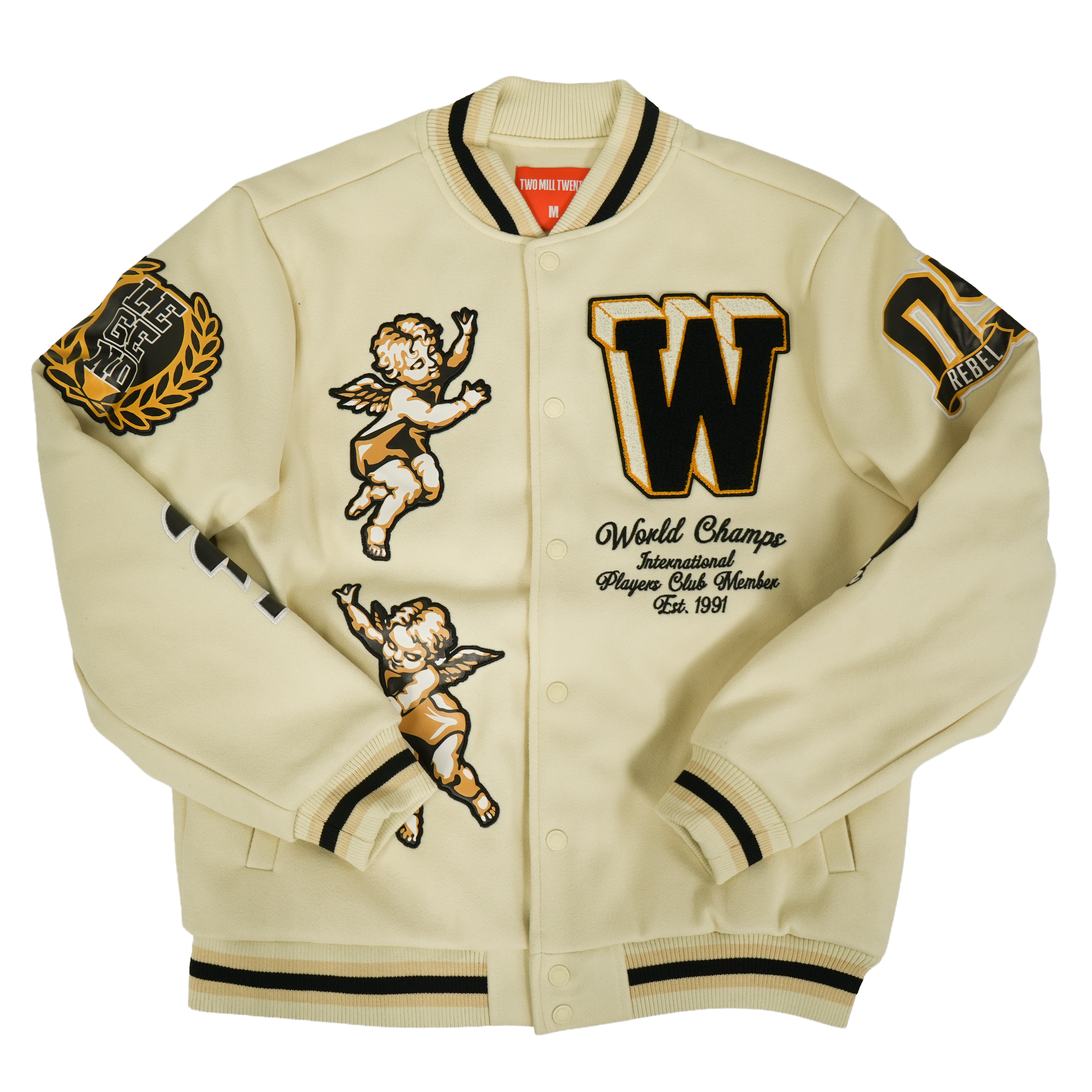 Men's TWO MILL TWENTY Angel Champ Legend Bomber Jacket