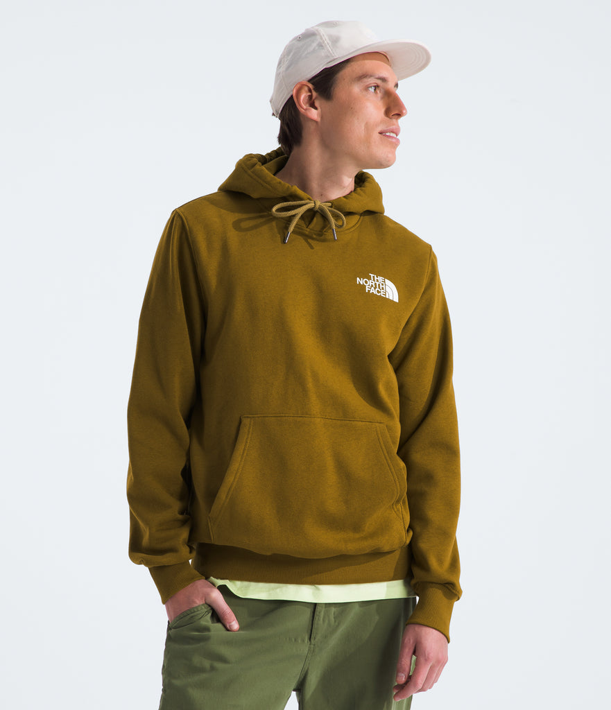 Men's The North Face Box NSE Pullover Hoodie Moss Green