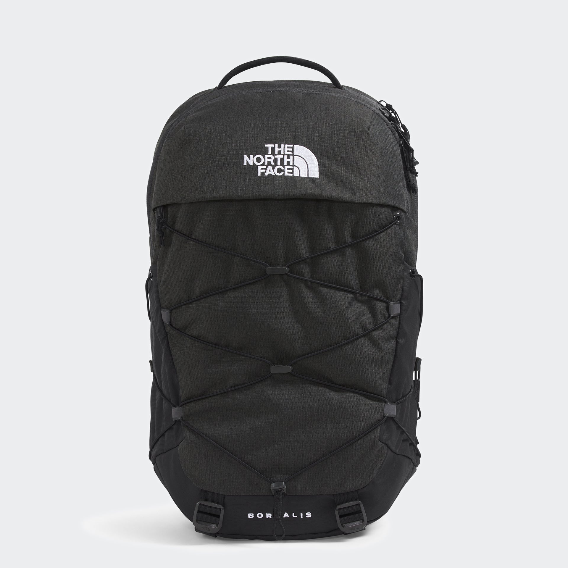 north face backpack flaking The North Face Borealis Backpack Asphalt Grey Light Heather TNF Black