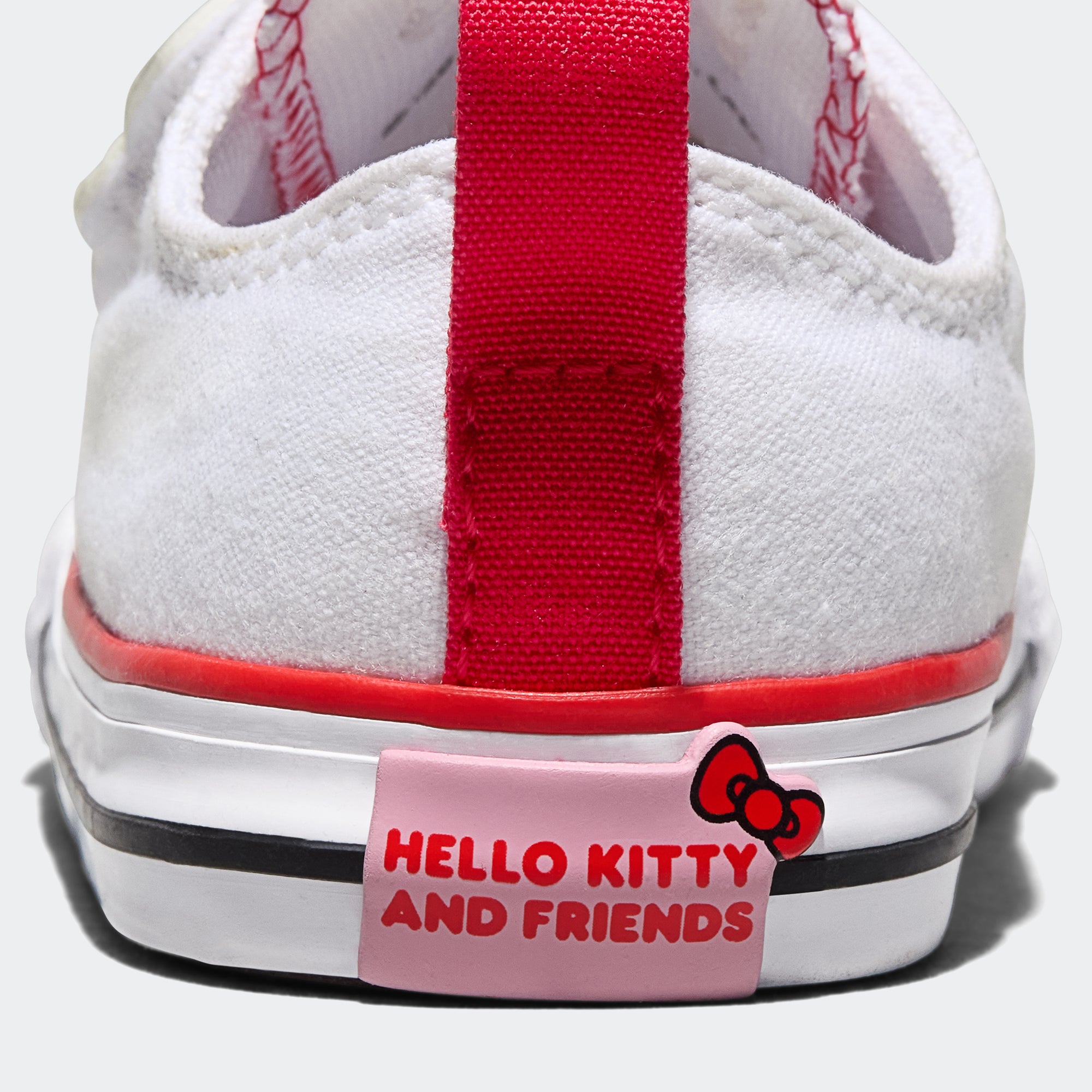 Toddler Converse Chuck Taylor All Star x Hello Kitty One Strap Shoes White