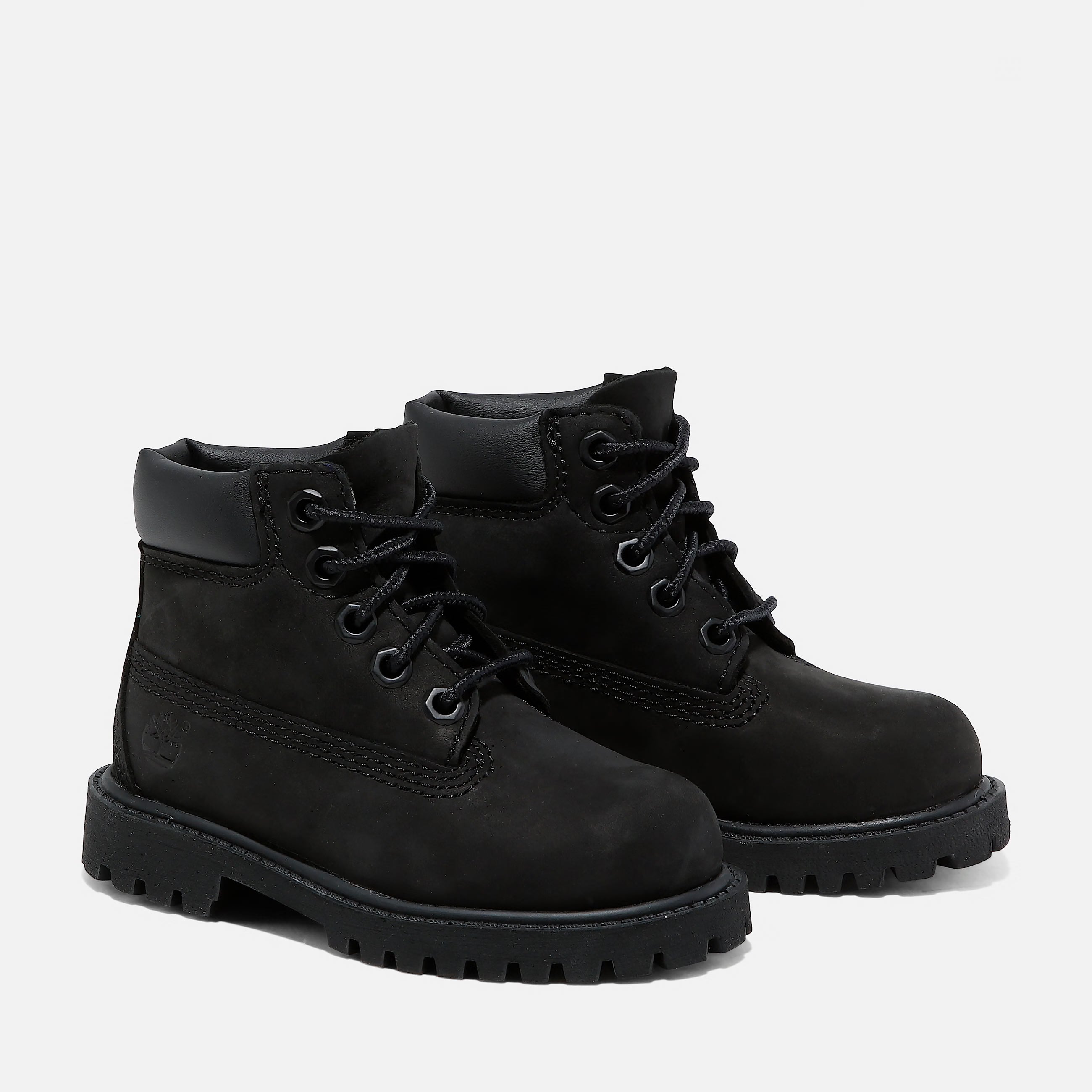 Toddler Timberland Premium 6-Inch Waterproof Boots Black Nubuck