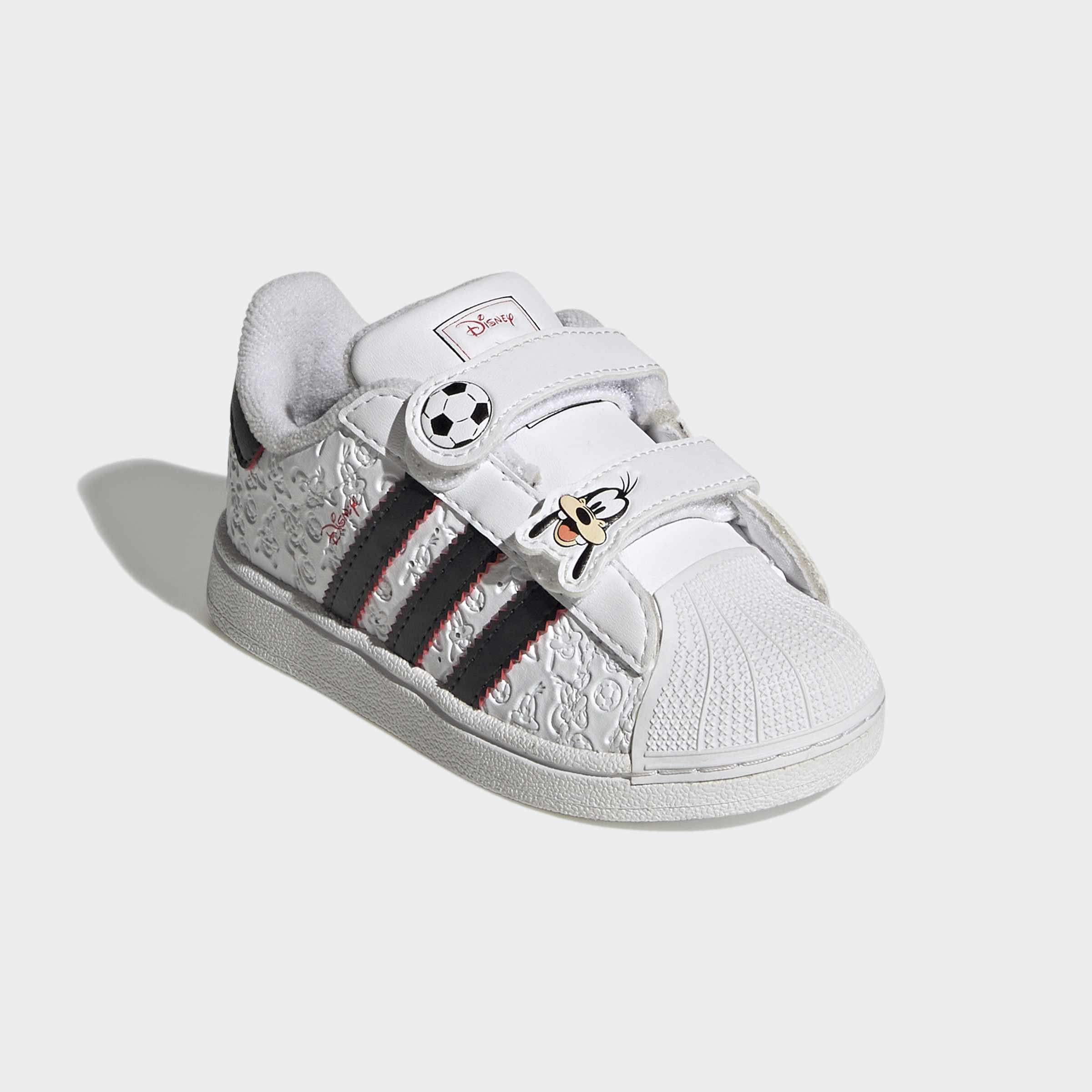 Toddlers adidas Originals Disney Superstar II Comfort Closure Shoes Goofy