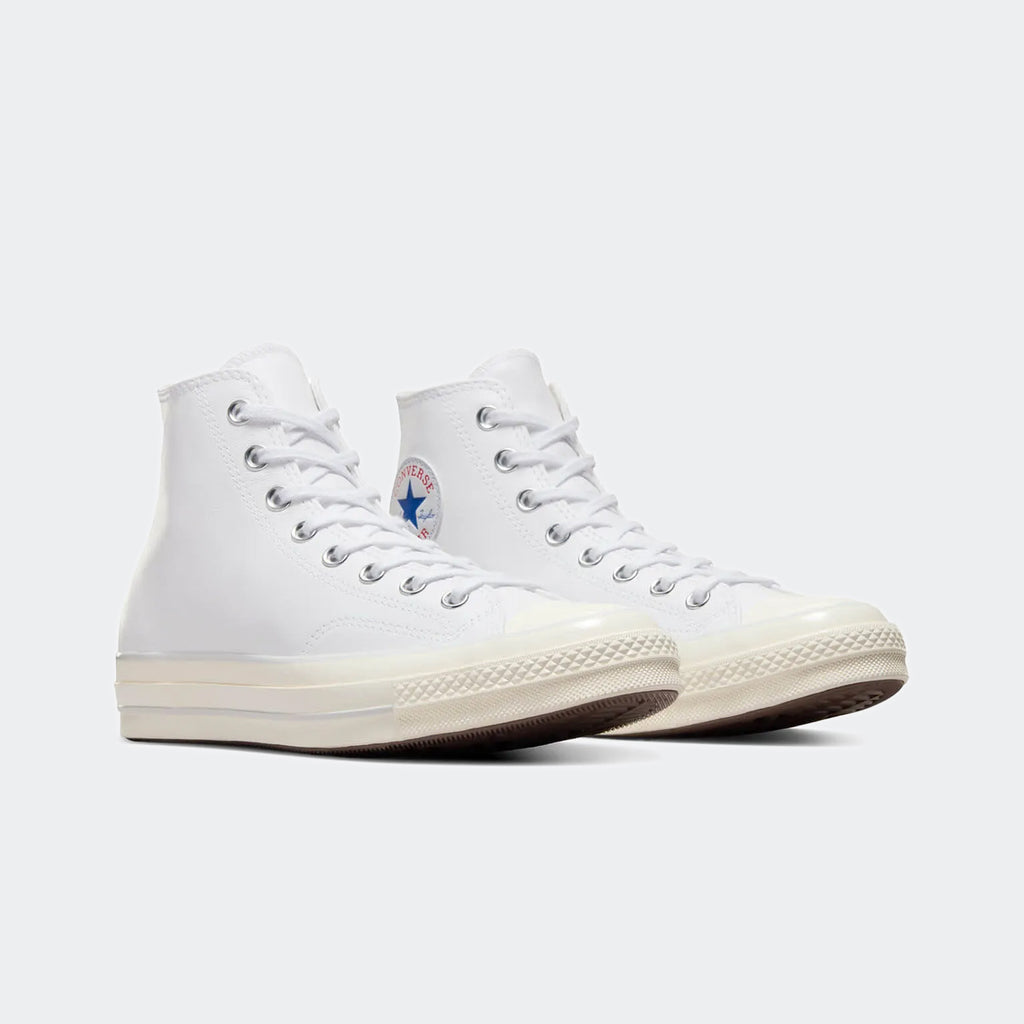 Unisex Converse Chuck 70 Leather Shoes White