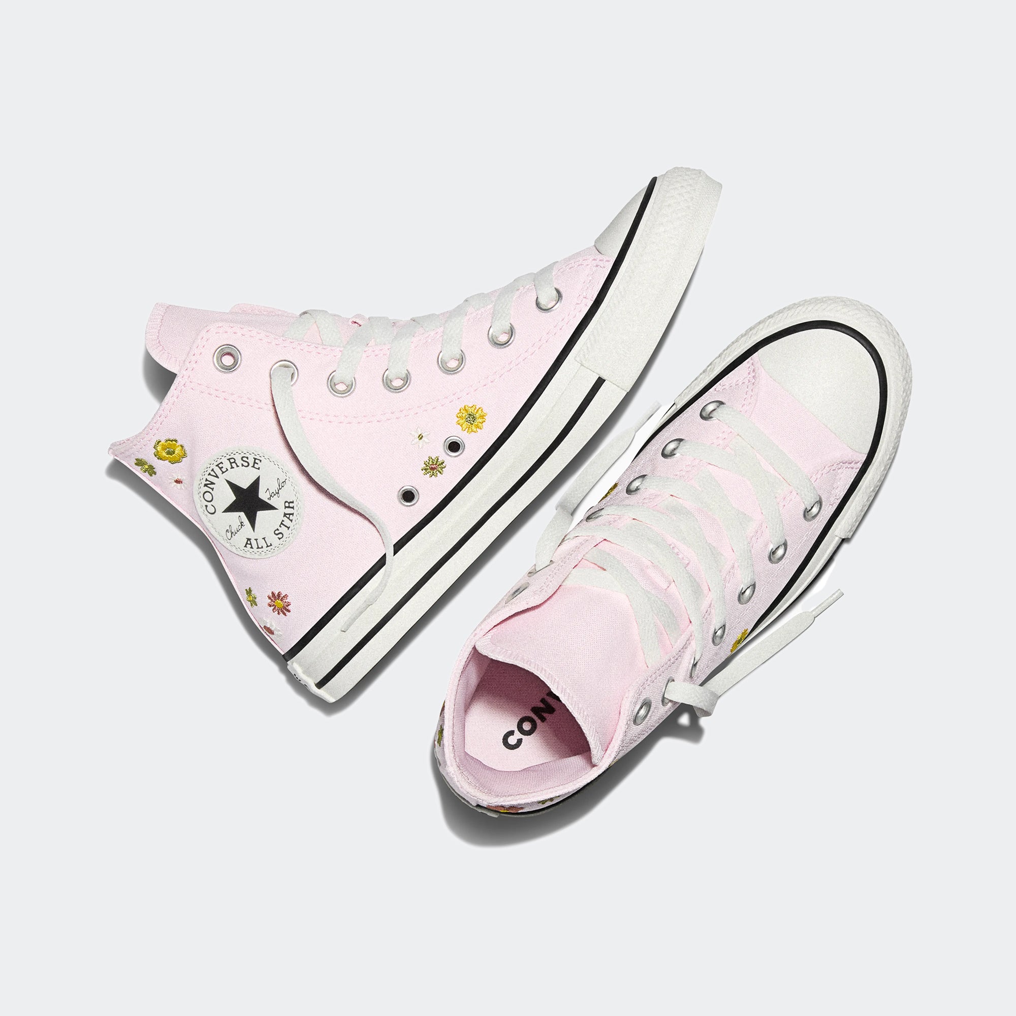 Unisex Converse Chuck Taylor All Star Embroidered Florals Hi Shoes New Found Bloom