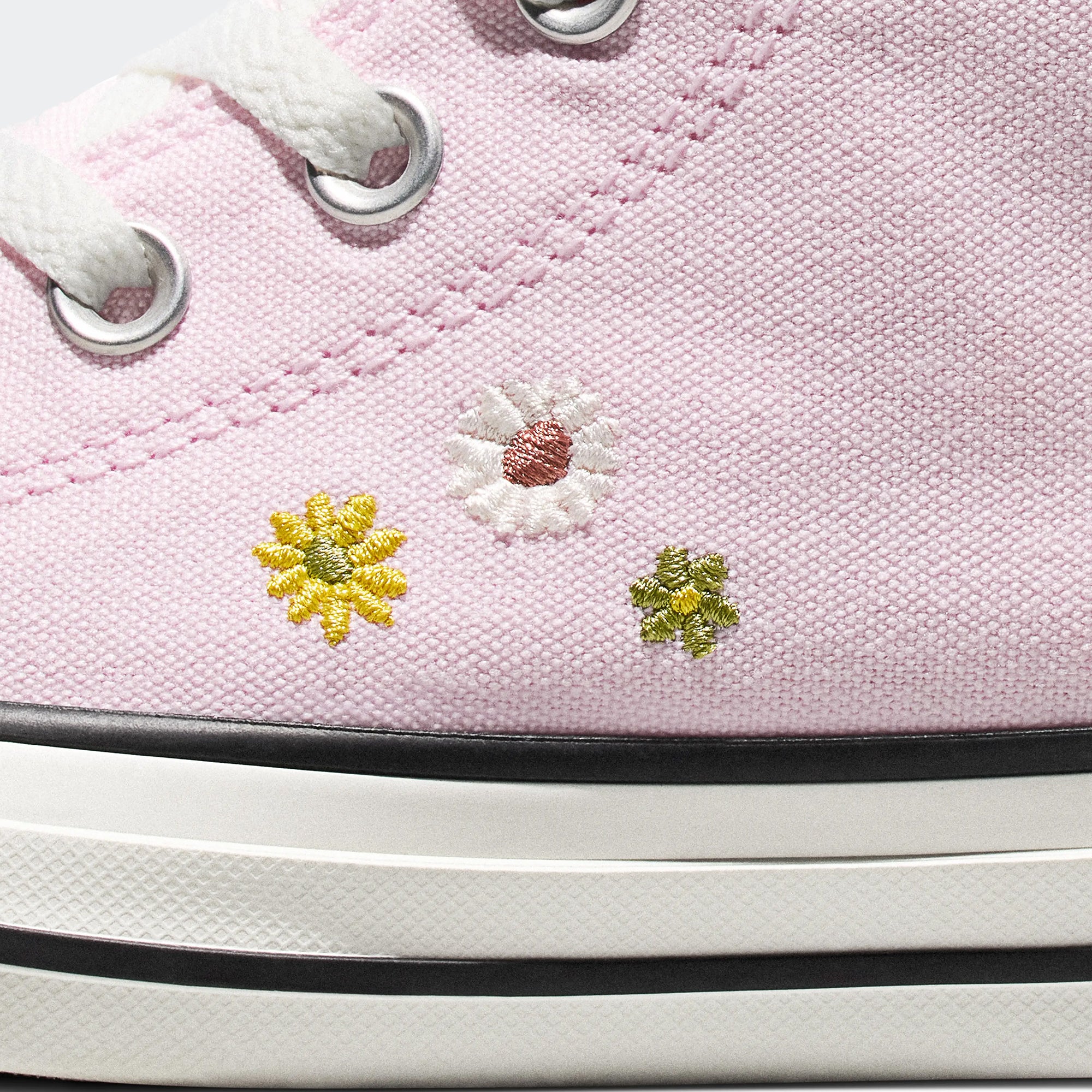 Unisex Converse Chuck Taylor All Star Embroidered Florals Hi Shoes New Found Bloom