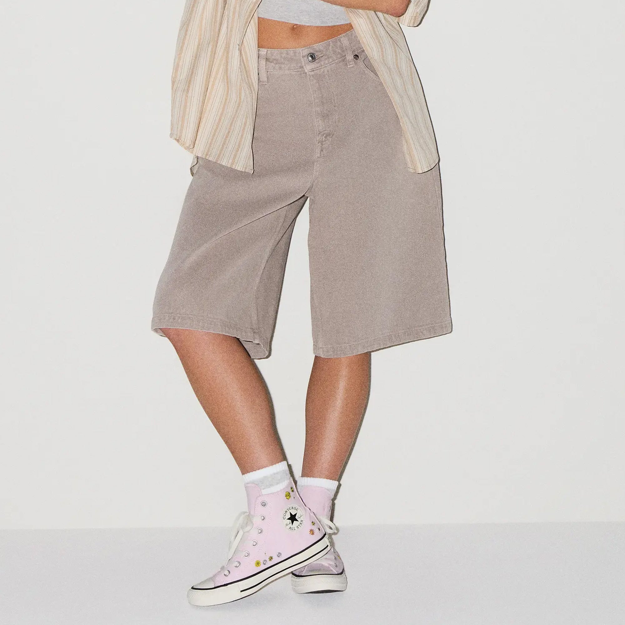 Unisex Converse Chuck Taylor All Star Embroidered Florals Hi Shoes New Found Bloom