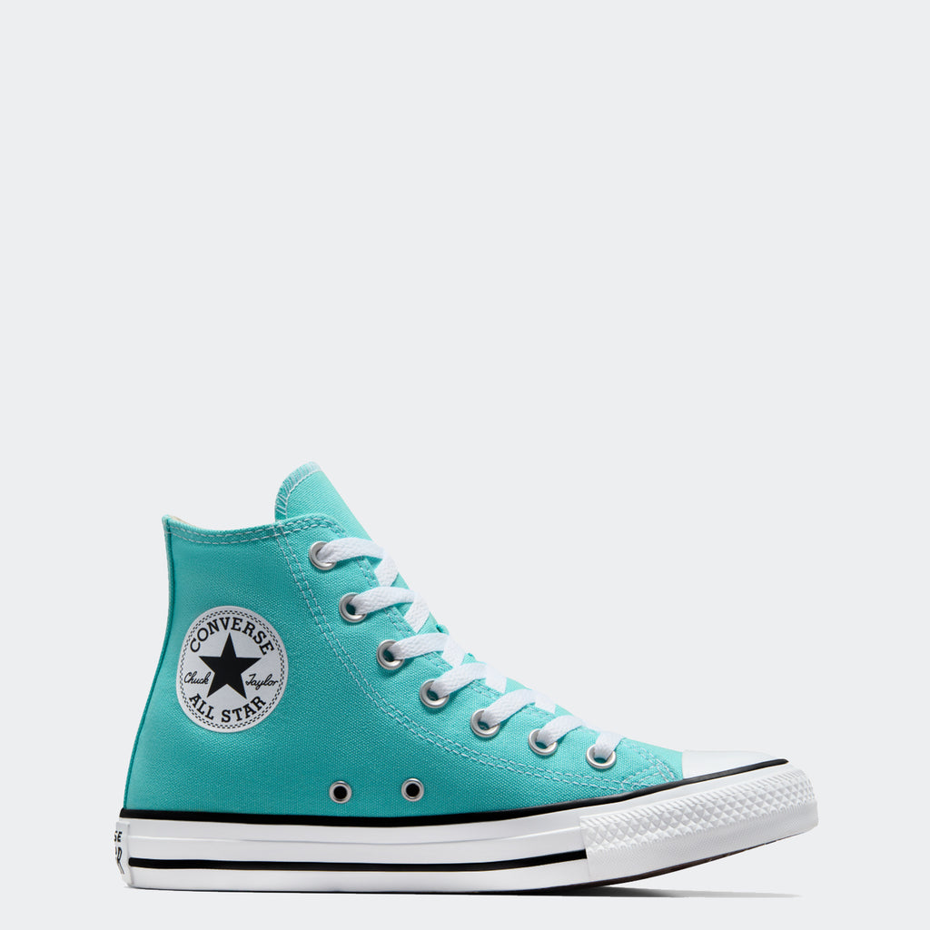 Unisex Converse Chuck Taylor All Star Hi Shoes Double Cyan