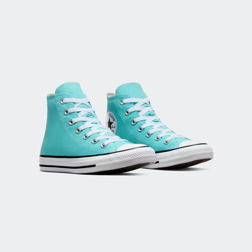 Unisex Converse Chuck Taylor All Star Hi Shoes Double Cyan