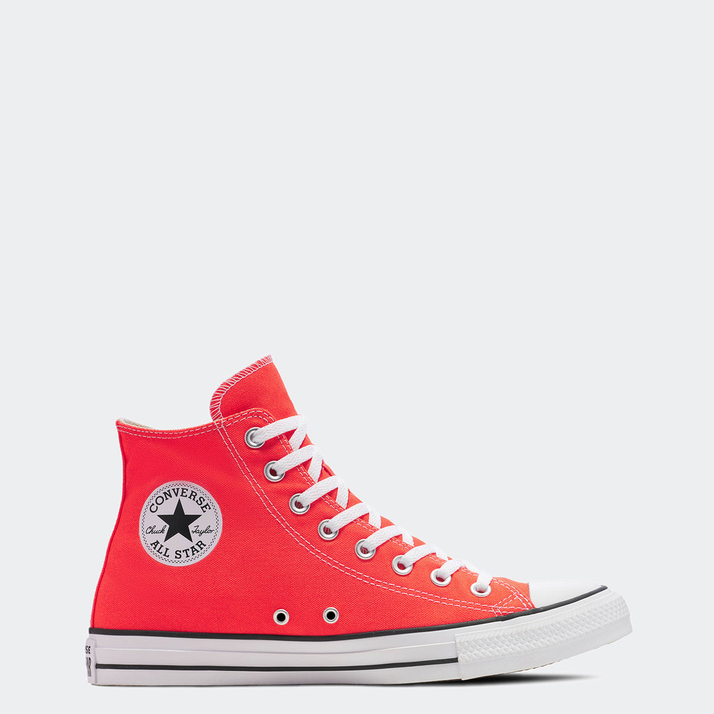 Unisex Converse Chuck Taylor All Star Hi Shoes Vermillion Red