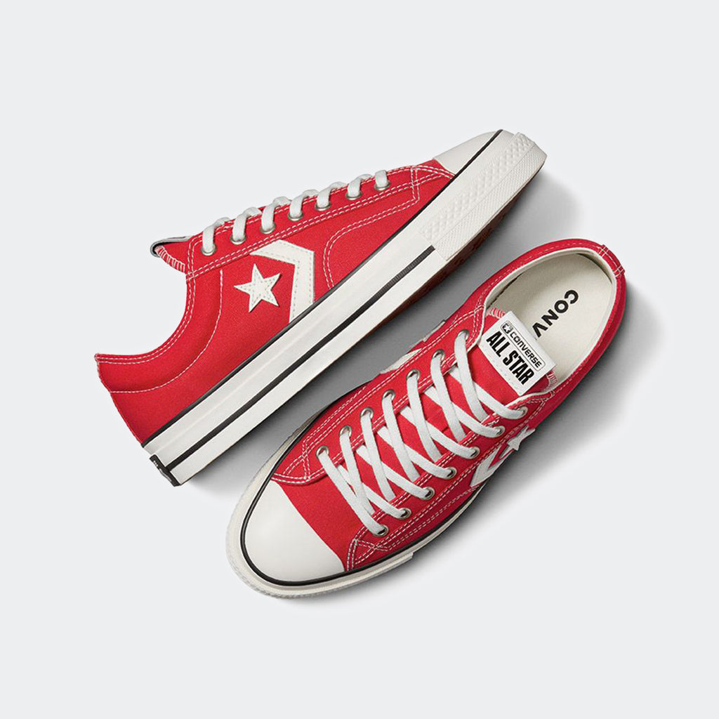 Unisex Converse Star Player 76 Premium Canvas Shoes Red