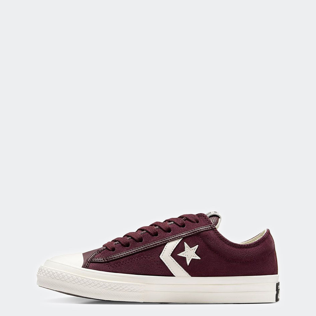 Unisex Converse Star Player 76 Suede Shoes Bloodstone Violet