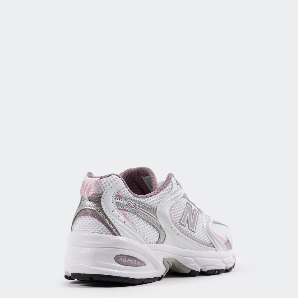 Unisex New Balance 530 Shoes White Pink