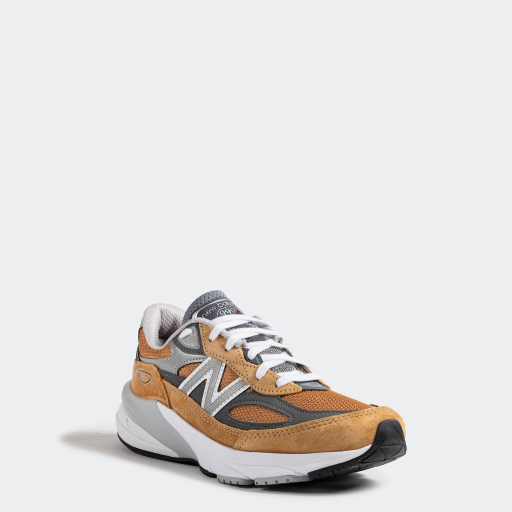Unisex New Balance Made in USA 990v6 Shoes Wheat