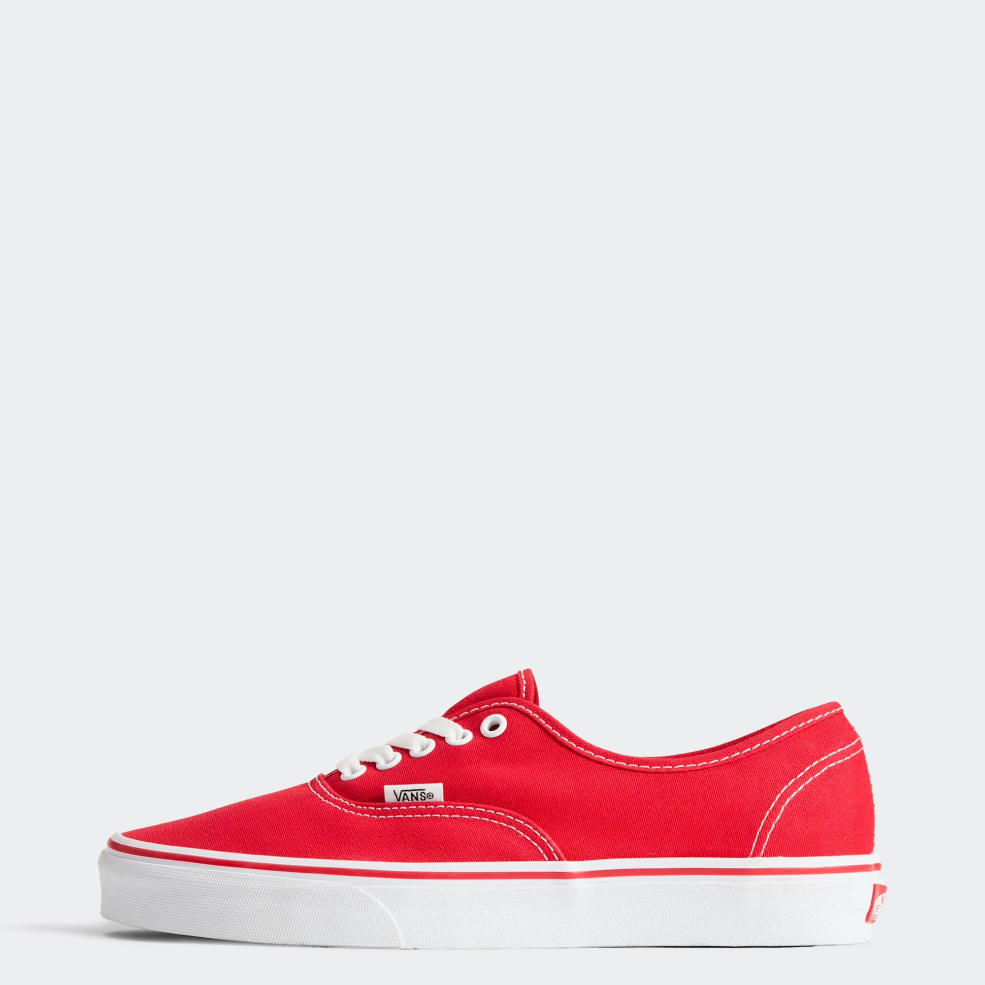Unisex Vans Authentic Shoes Red