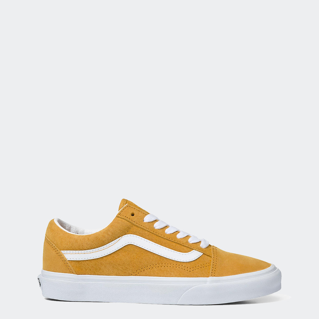 Unisex Vans Canvas Old Skool Shoes Golden Yellow