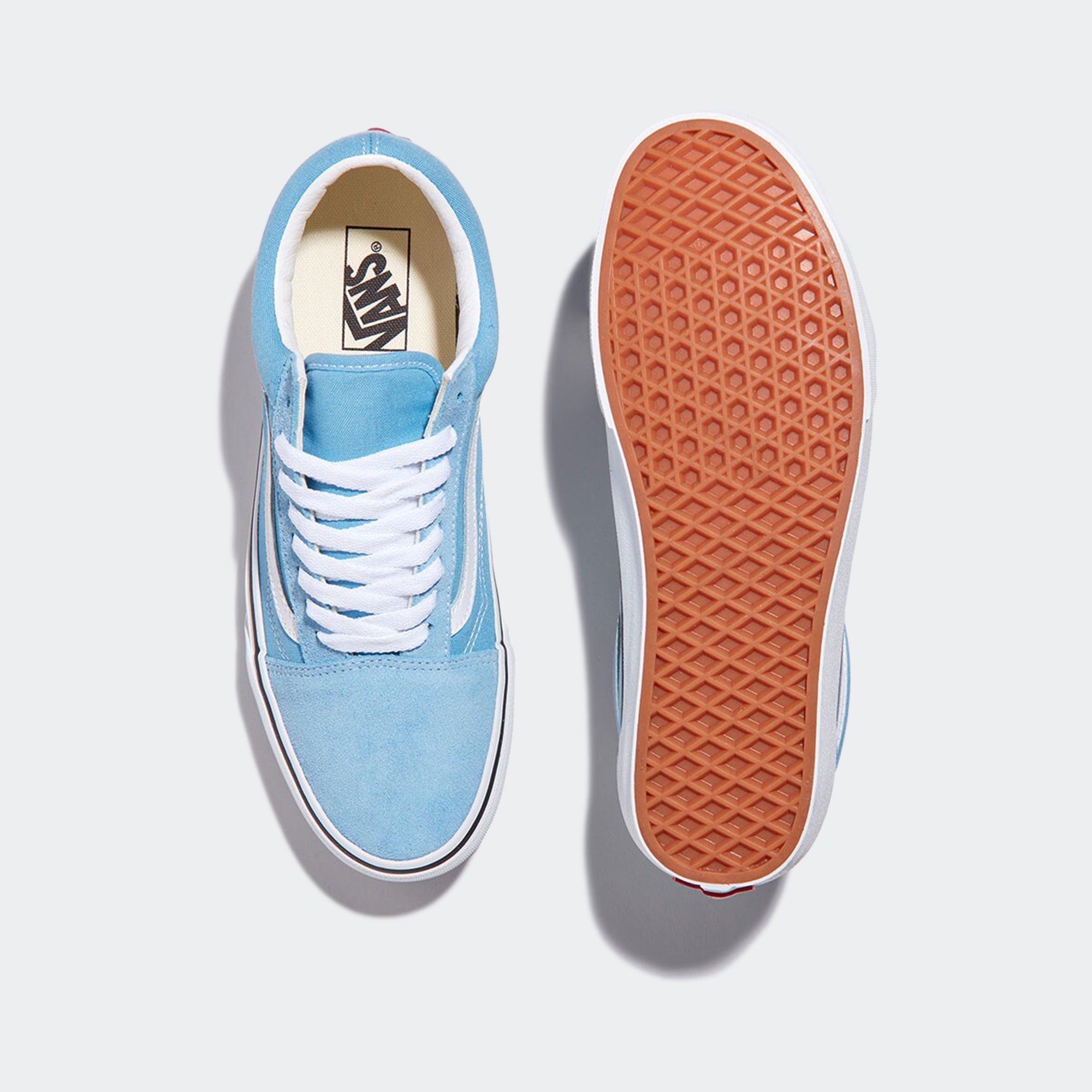 Unisex Vans Canvas Old Skool Shoes Heritage Blue