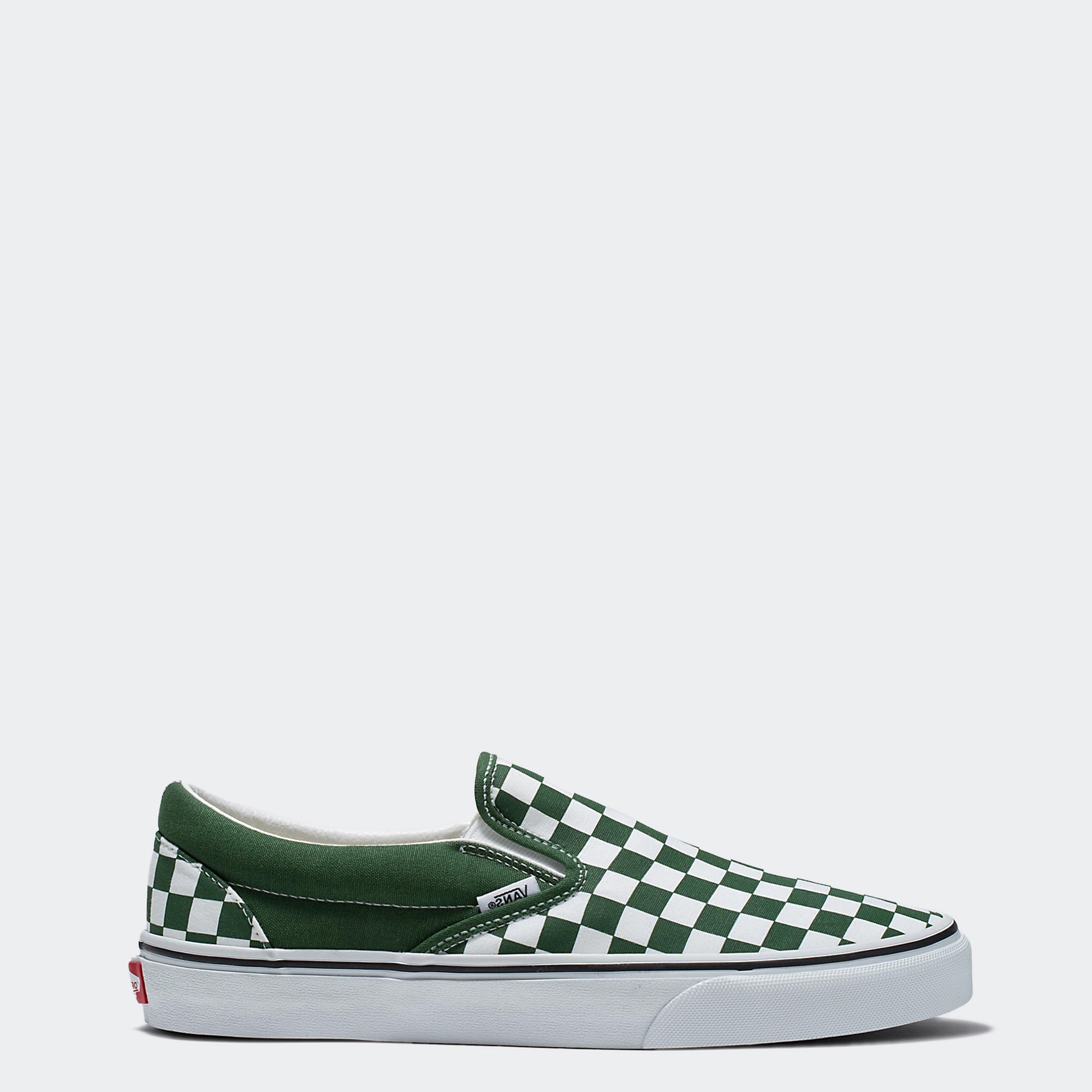 Vans Slip-On Classic checkerboard sneakers in green