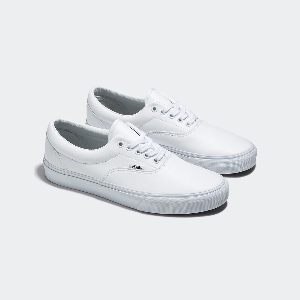 Unisex Vans Era Classic Tumble Shoes White
