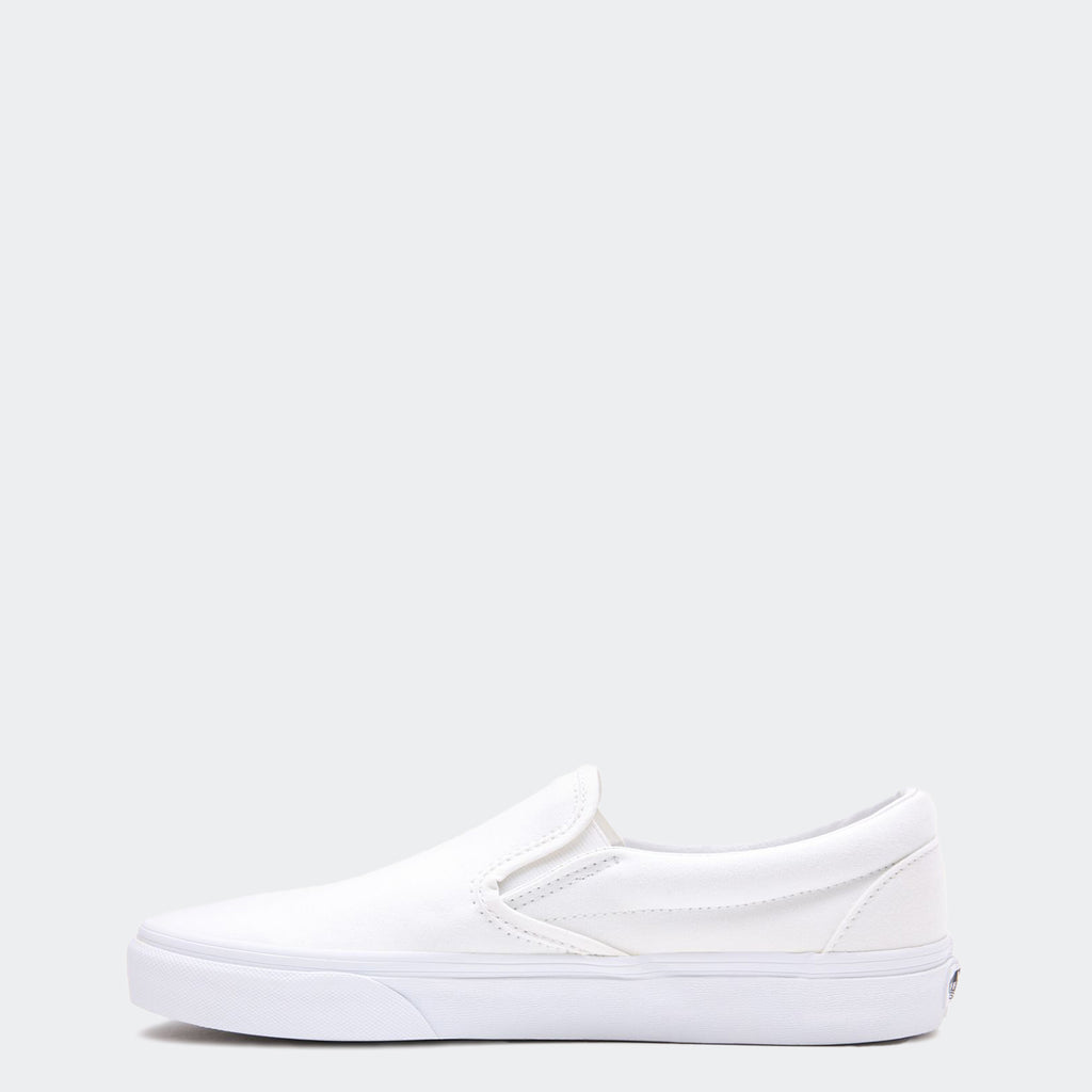 Unisex Vans Slip-On Shoes White