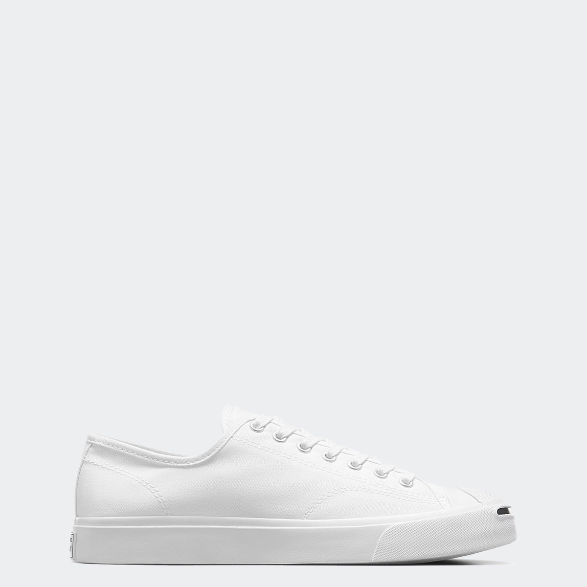 NWT Converse Unisex Jack Purcell Canvas Sneakers, White/Black - Size 12.5W/11M Unisex Converse Jack Purcell Canvas Shoes White | Chicago  main image 2