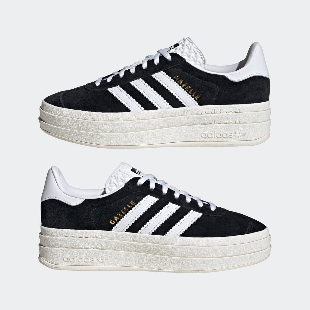 Unisex adidas Originals Gazelle Bold Shoes Black