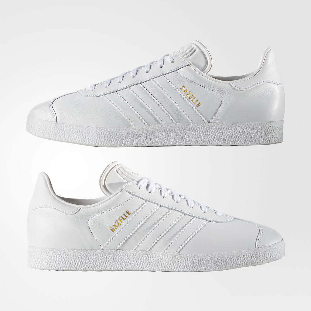 Unisex adidas Originals Gazelle Shoes Cloud White