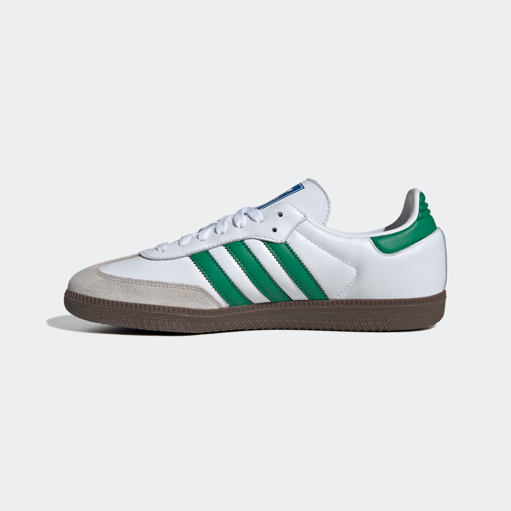 Unisex adidas Originals Samba OG Shoes Cloud White Green