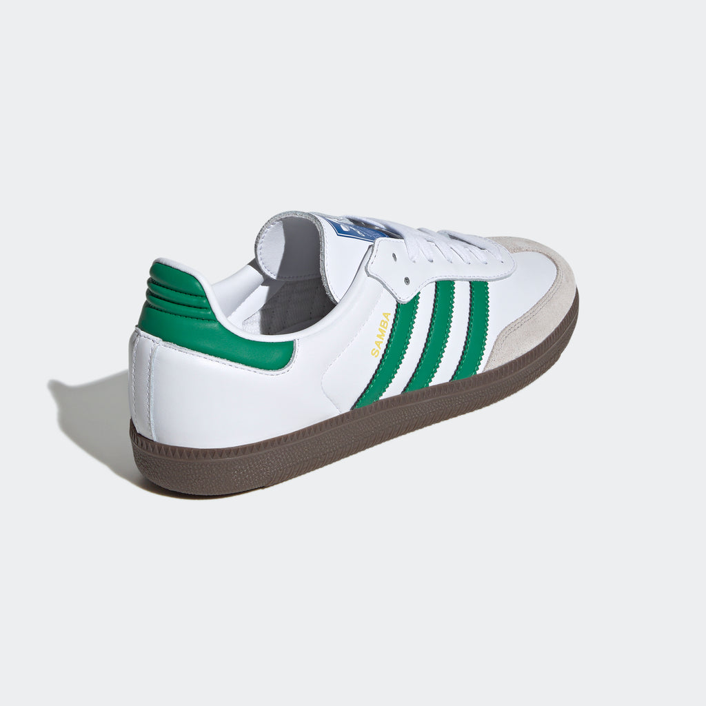 Unisex adidas Originals Samba OG Shoes Cloud White Green