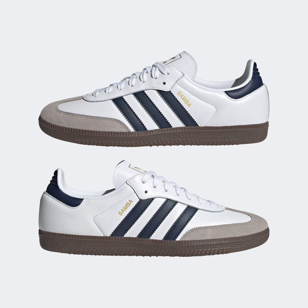 Unisex adidas Originals Samba OG Shoes White Night Indigo