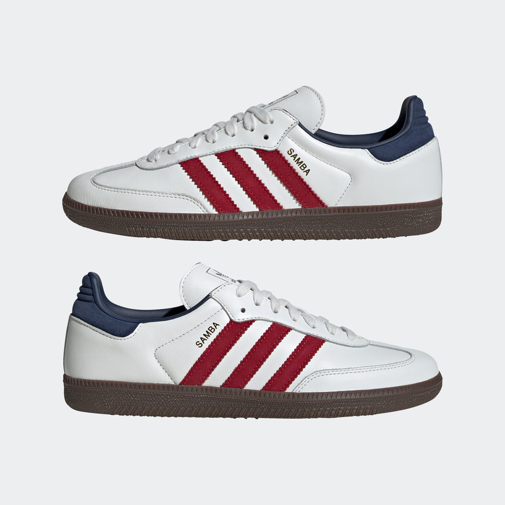 Unisex adidas Originals Samba OG Shoes White Red