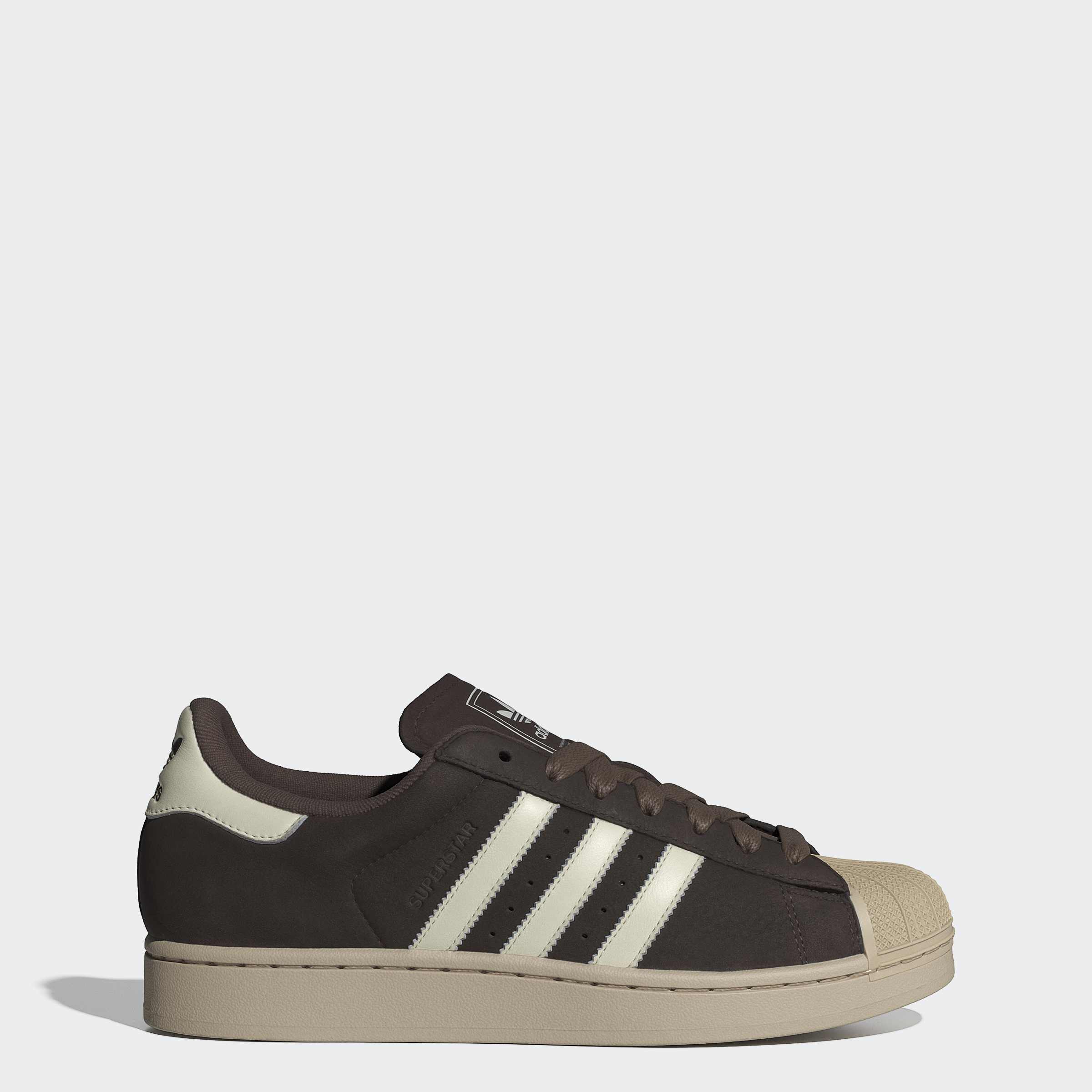 Men's adidas Originals Superstar II Shoes Aurora Coffee