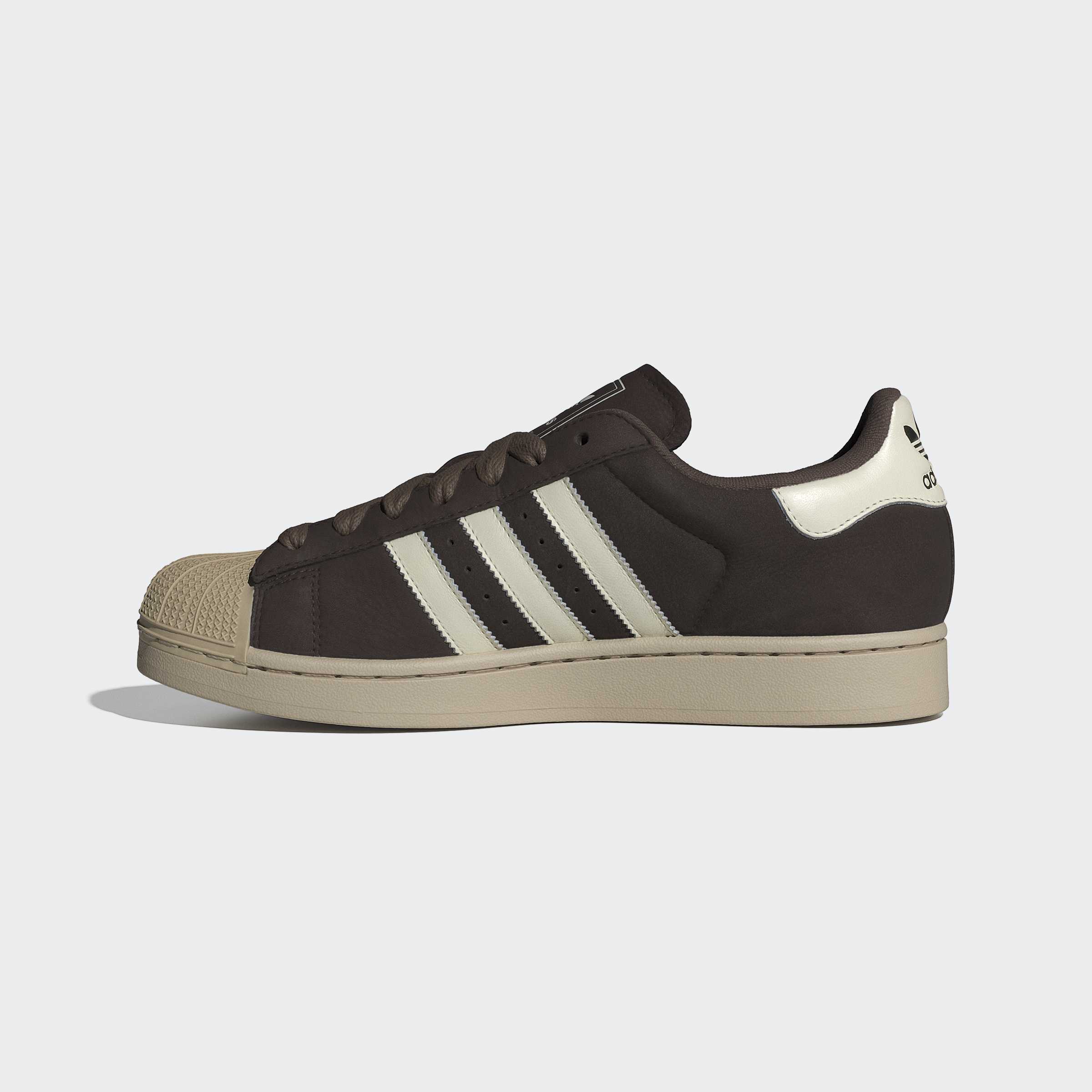 Men's adidas Originals Superstar II Shoes Aurora Coffee
