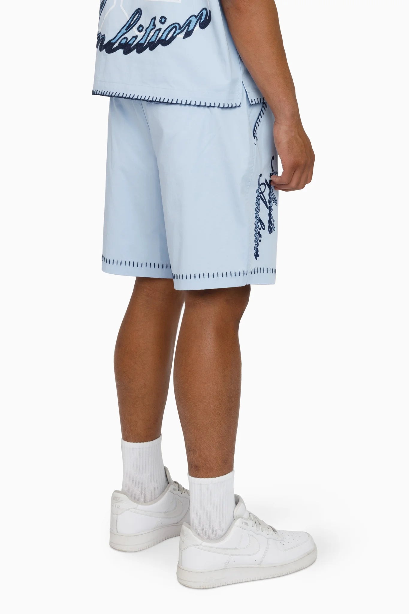 Men's Smoke Rise Infinite Ambition Woven Shorts Blue Bell