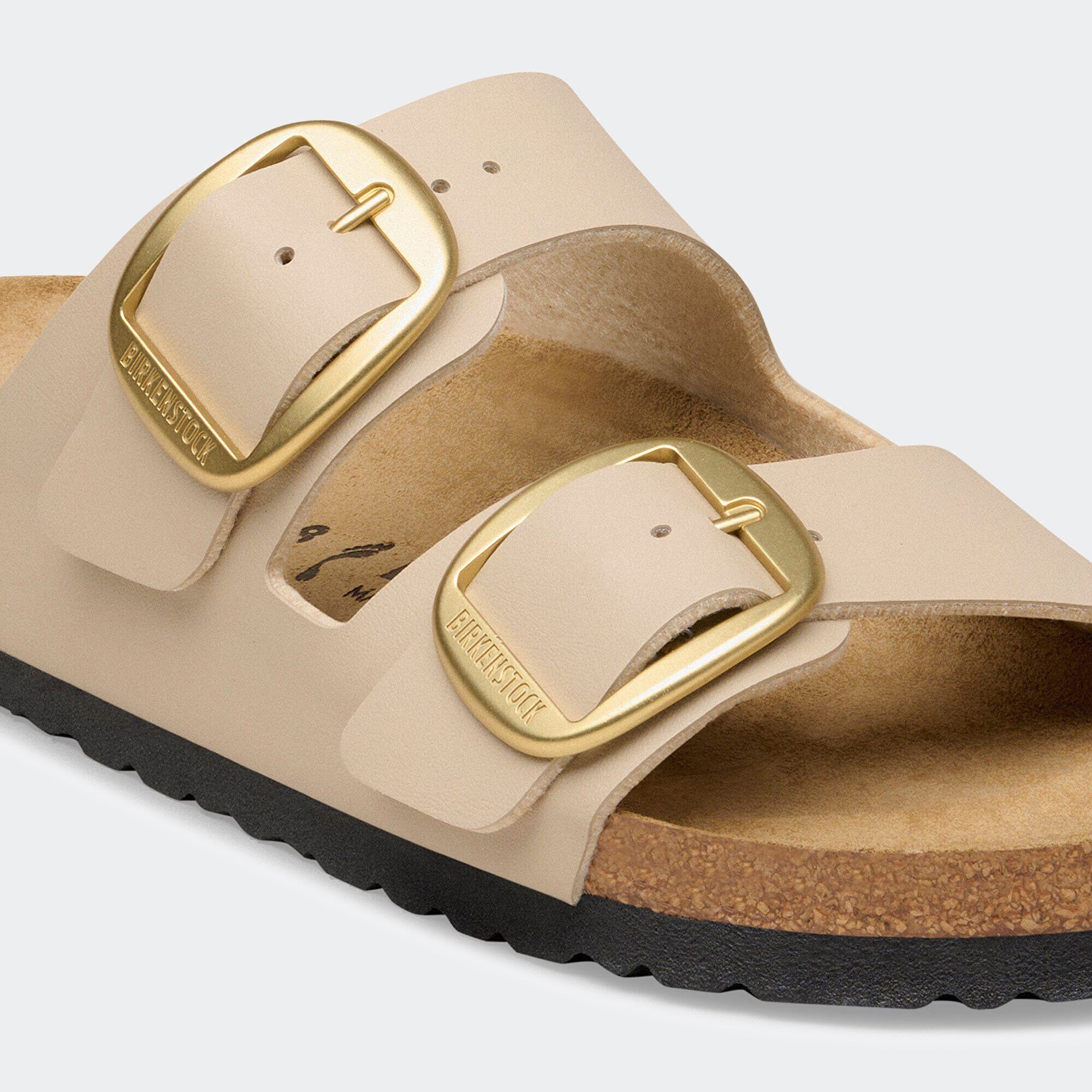 Women's BIRKENSTOCK Arizona Big Buckle Birko-Flor Sandcastle