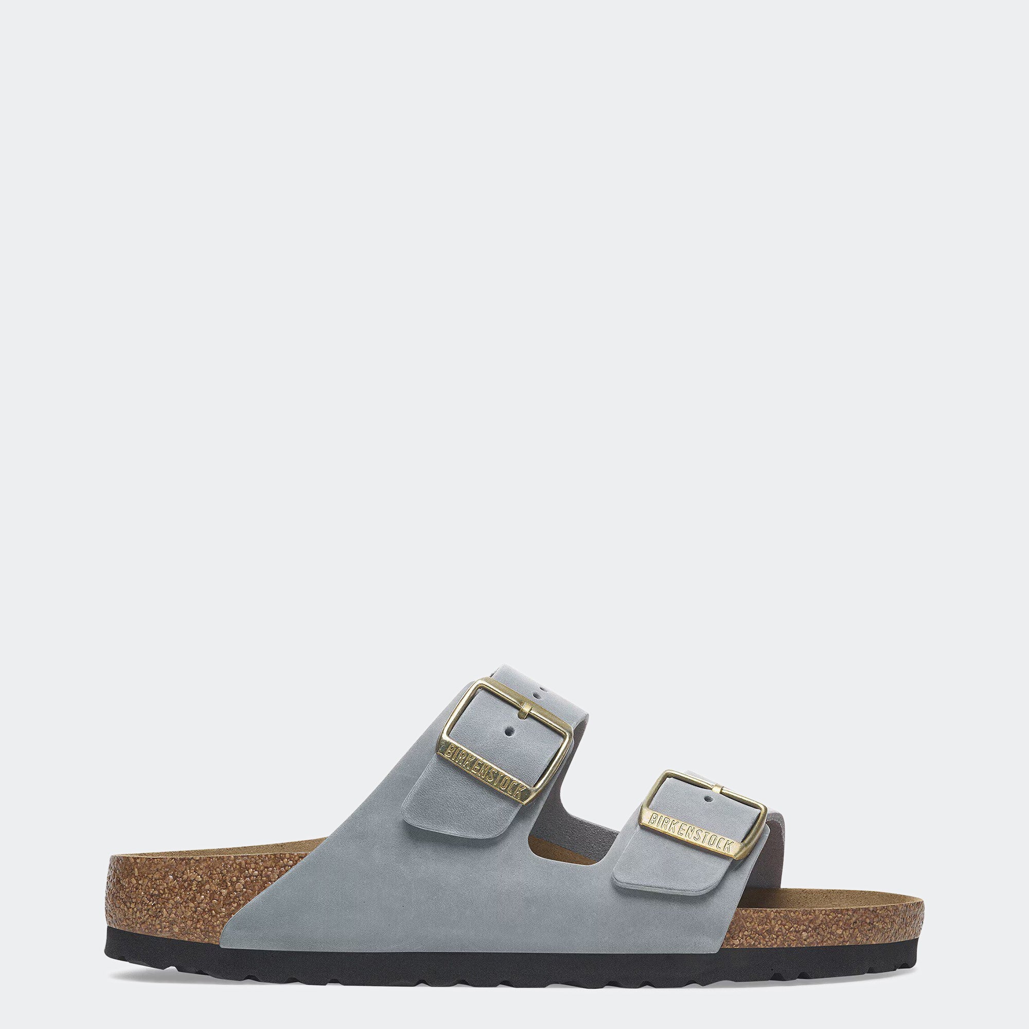 Women's BIRKENSTOCK Arizona Oiled Leather Gray | Chicago City Sports