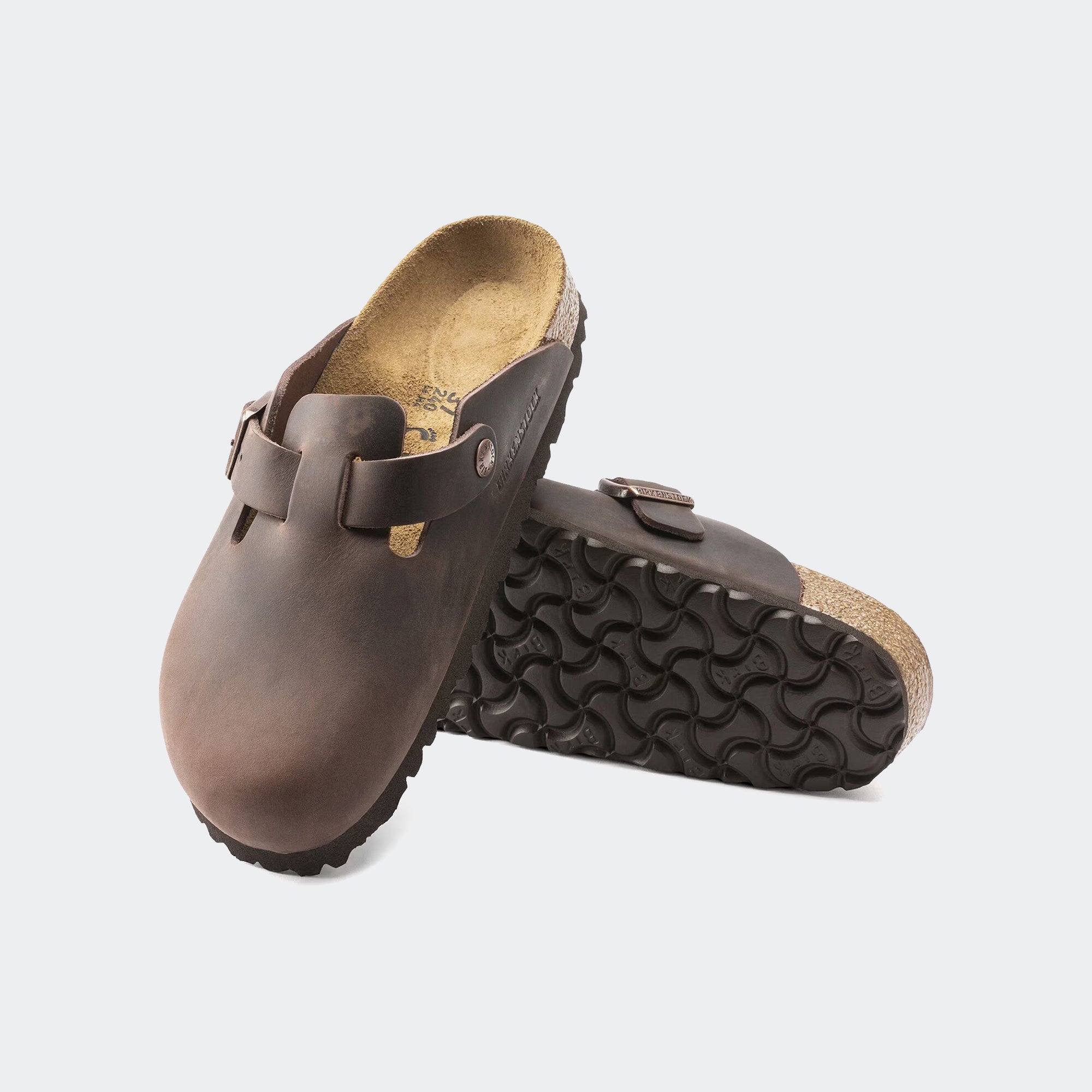 Women's BIRKENSTOCK Boston Oiled Leather Habana