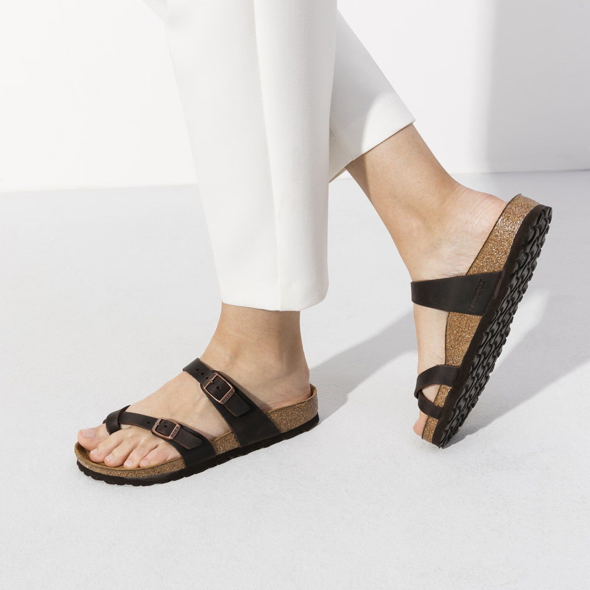 Women's BIRKENSTOCK Mayari Oiled Leather Habana