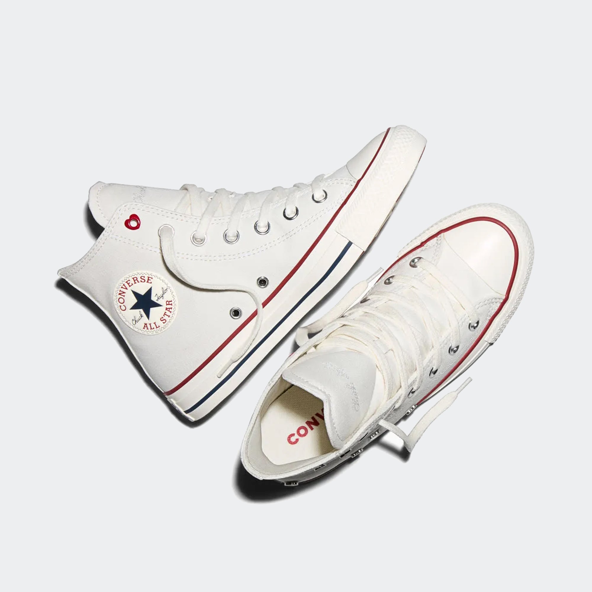 Women's Converse Chuck Taylor All Star Hi Shoes Vintage White