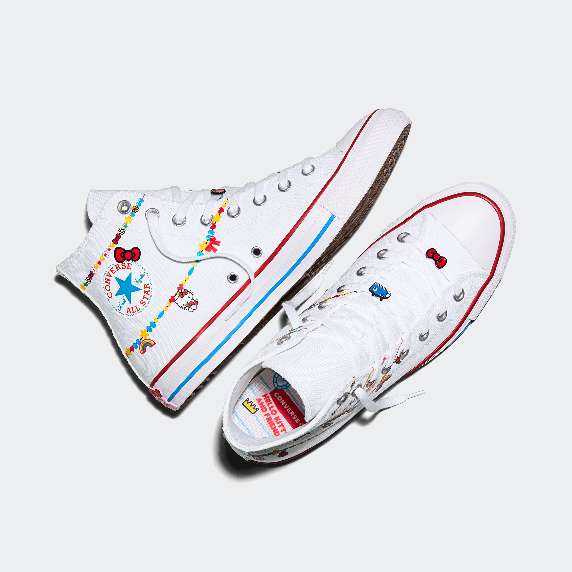 Women's Converse Chuck Taylor All Star x Hello Kitty Hi Shoes White