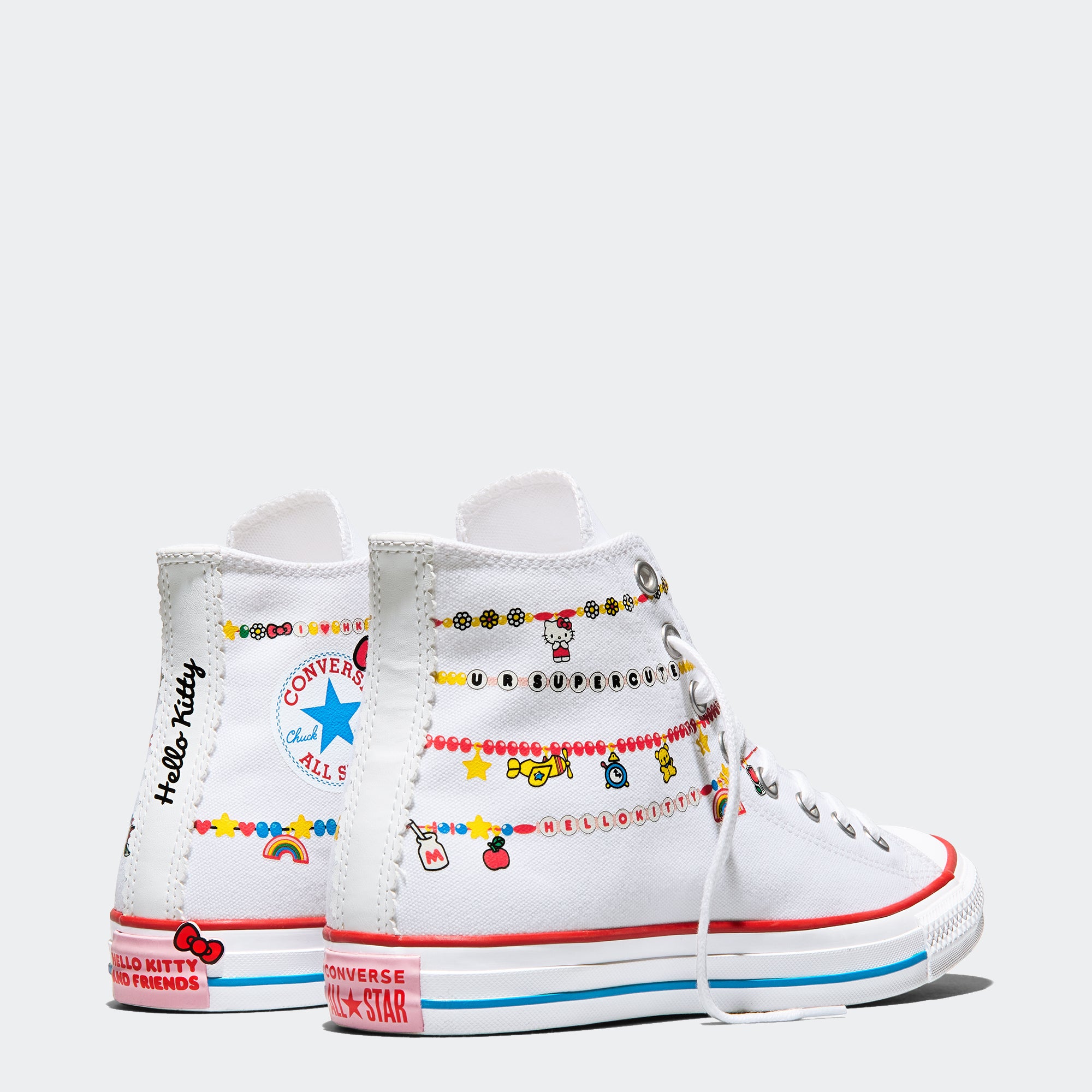 Women's Converse Chuck Taylor All Star x Hello Kitty Hi Shoes White