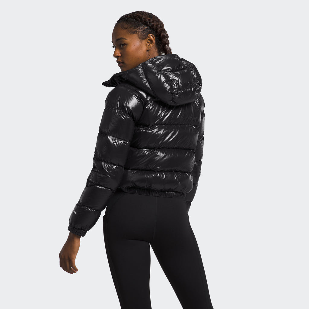 Women's The North Face Hydrenalite Down Hoodie Jacket Black Shine