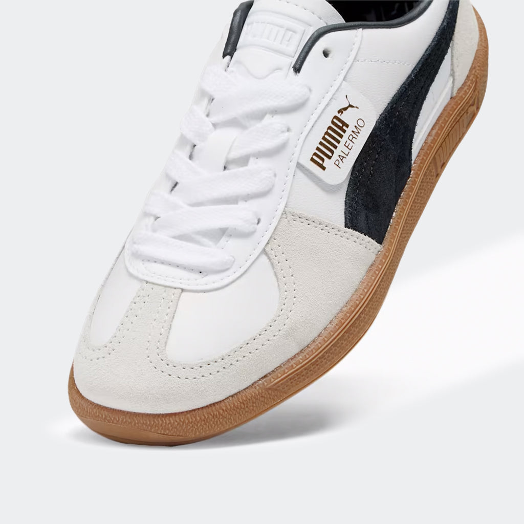 Women's PUMA Palermo Leather Shoes White